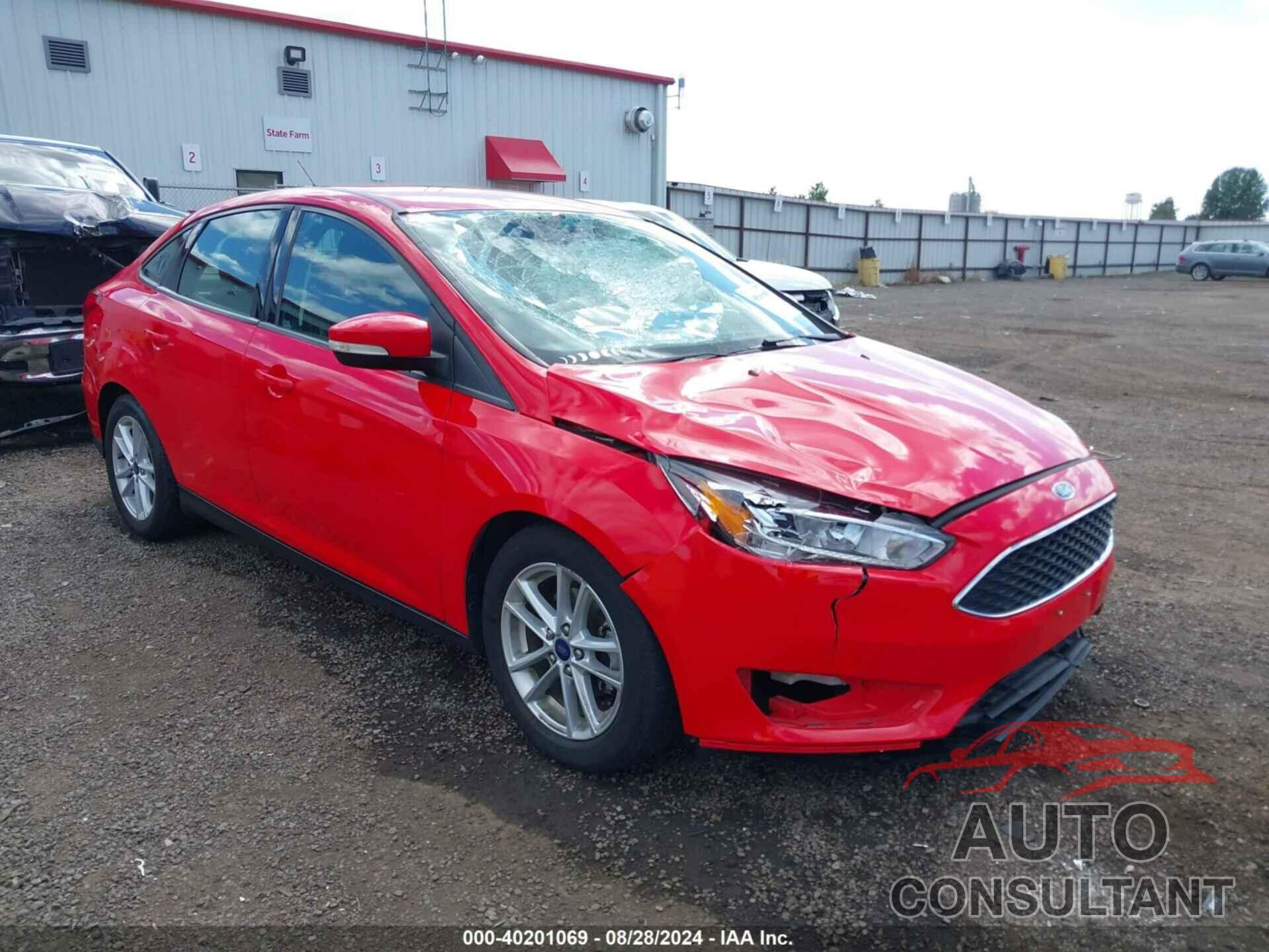 FORD FOCUS 2017 - 1FADP3F29HL280735