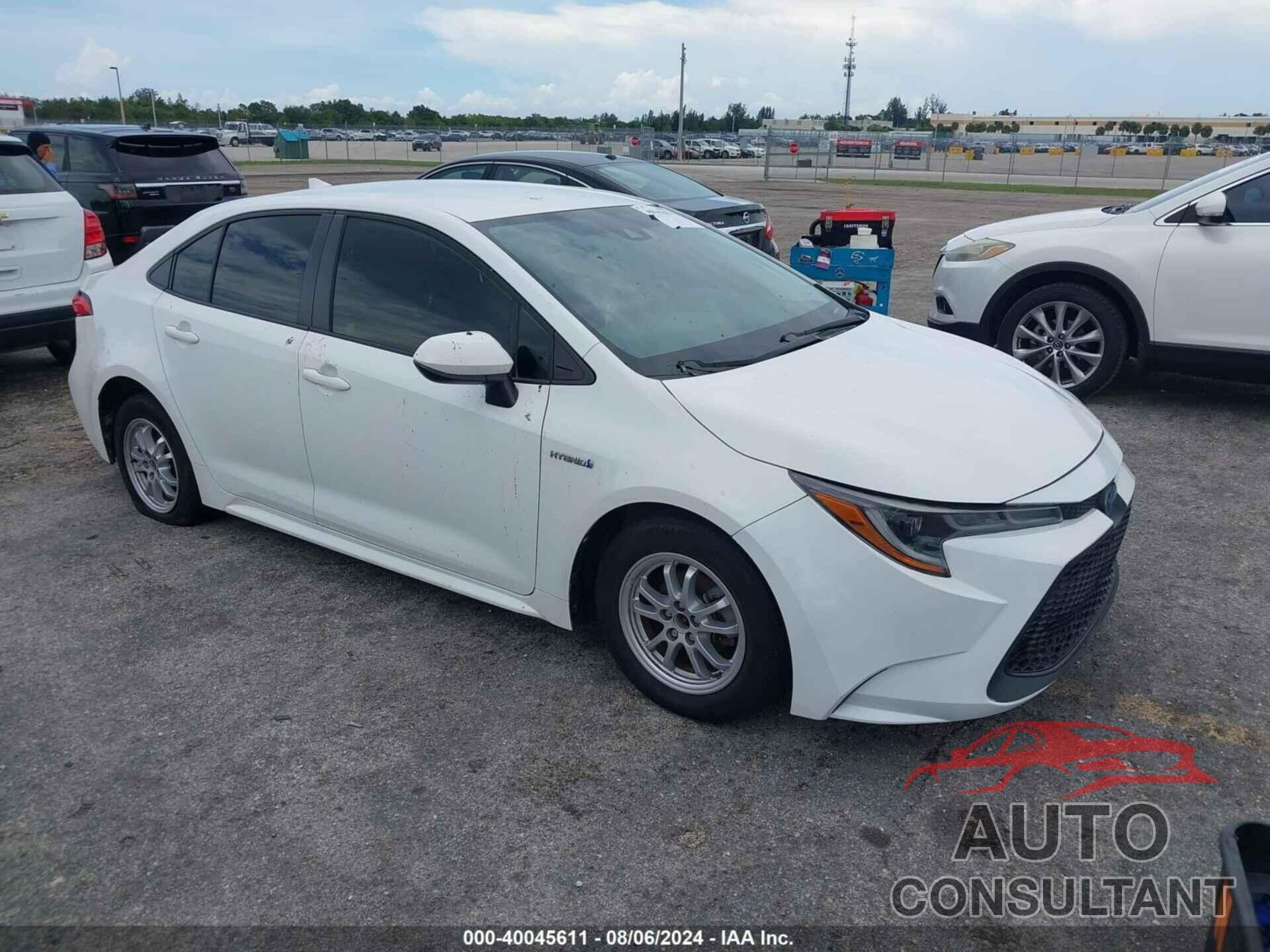 TOYOTA COROLLA 2020 - JTDEBRBE7LJ014036