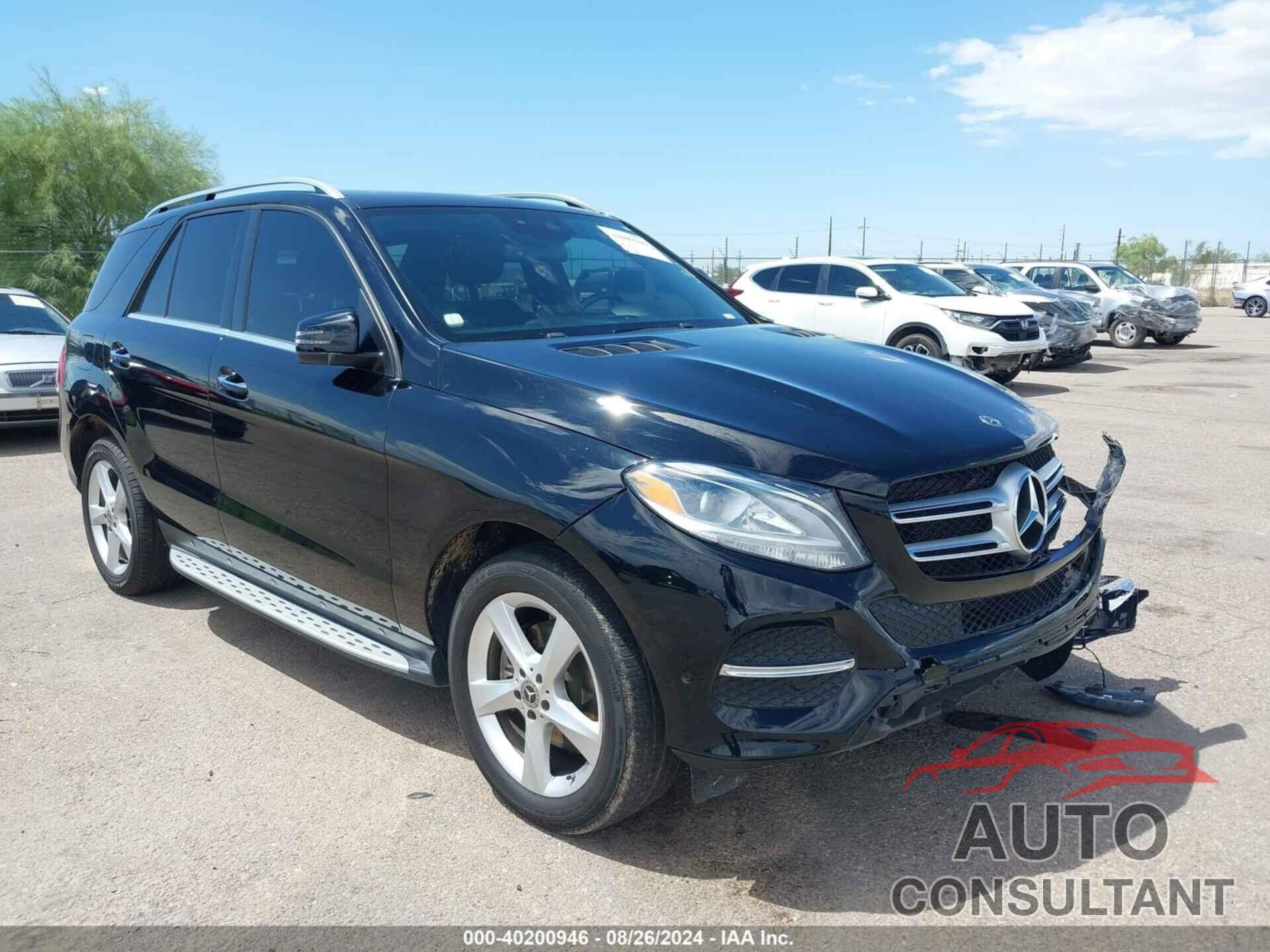 MERCEDES-BENZ GLE 350 2018 - 4JGDA5JB4JB060716