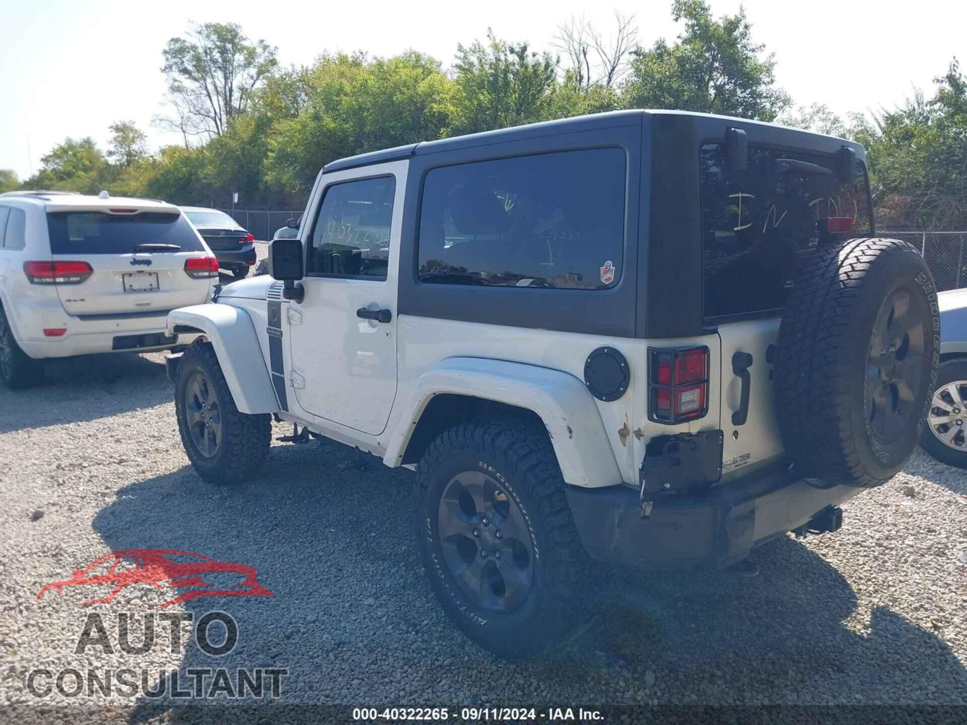JEEP WRANGLER 2017 - 1C4AJWAG3HL563103
