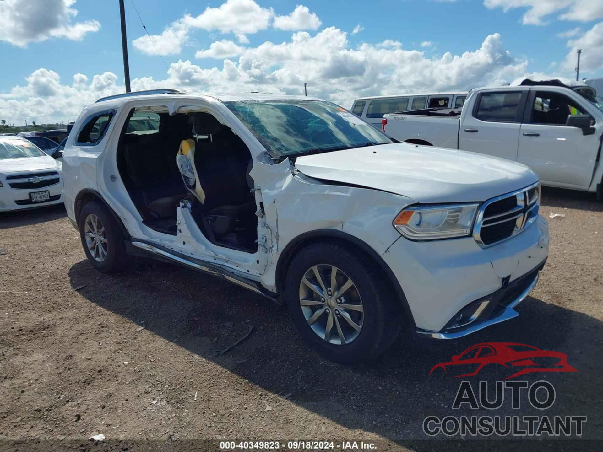 DODGE DURANGO 2018 - 1C4RDHAG5JC186186