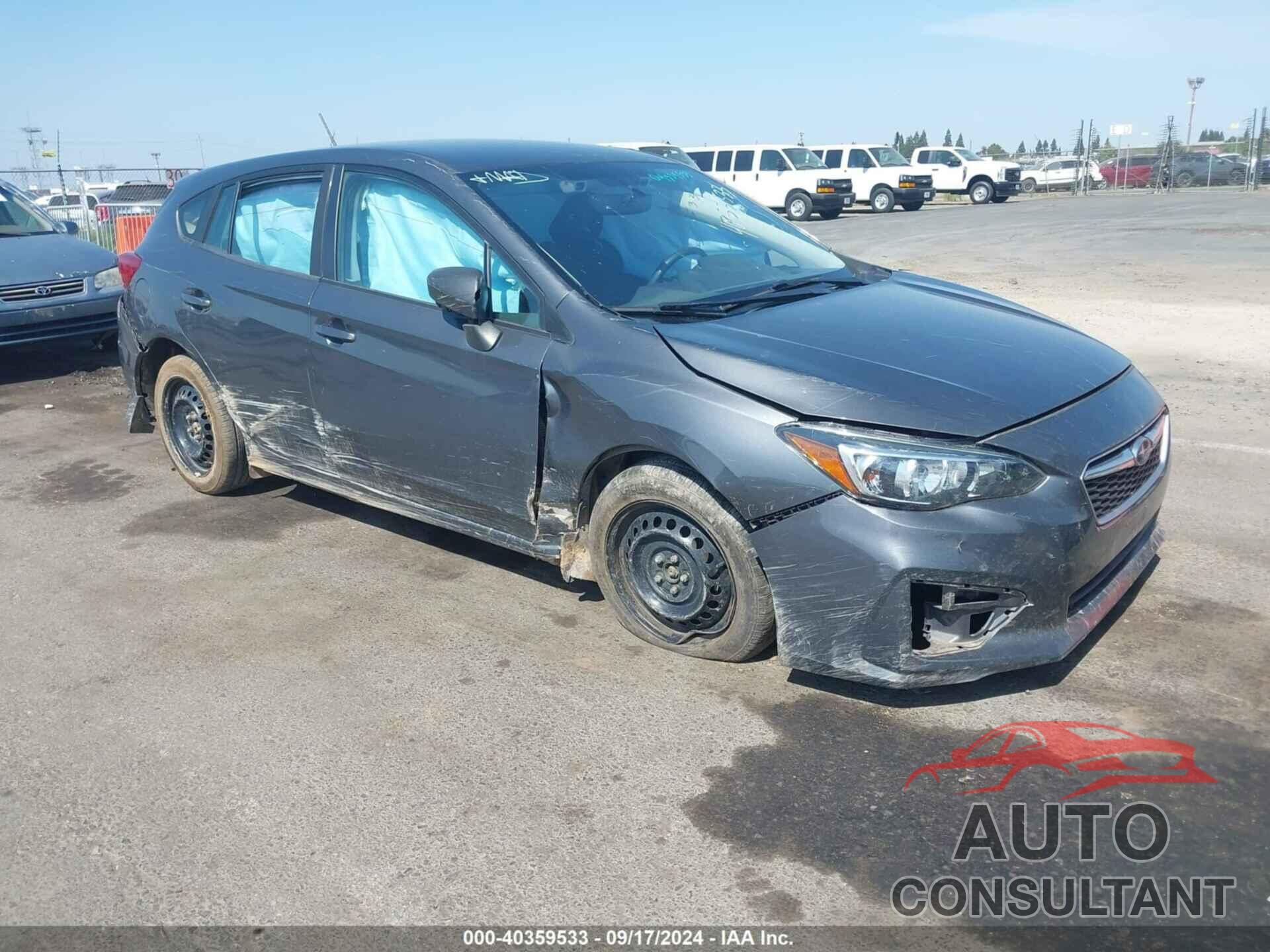 SUBARU IMPREZA 2019 - 4S3GTAB63K3750006