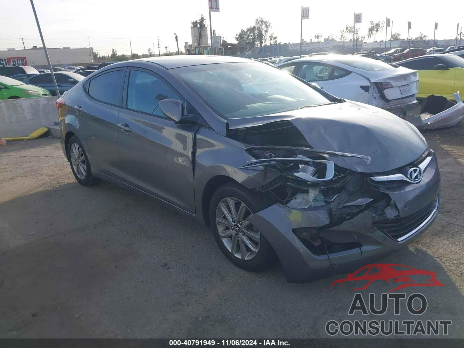 HYUNDAI ELANTRA 2014 - 5NPDH4AE7EH519990