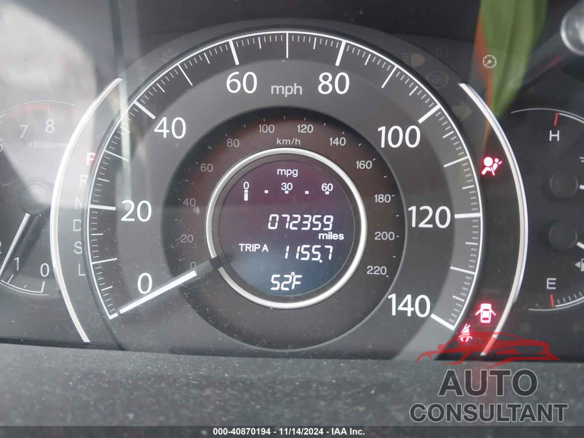 HONDA CR-V 2016 - 3CZRM3H57GG718660