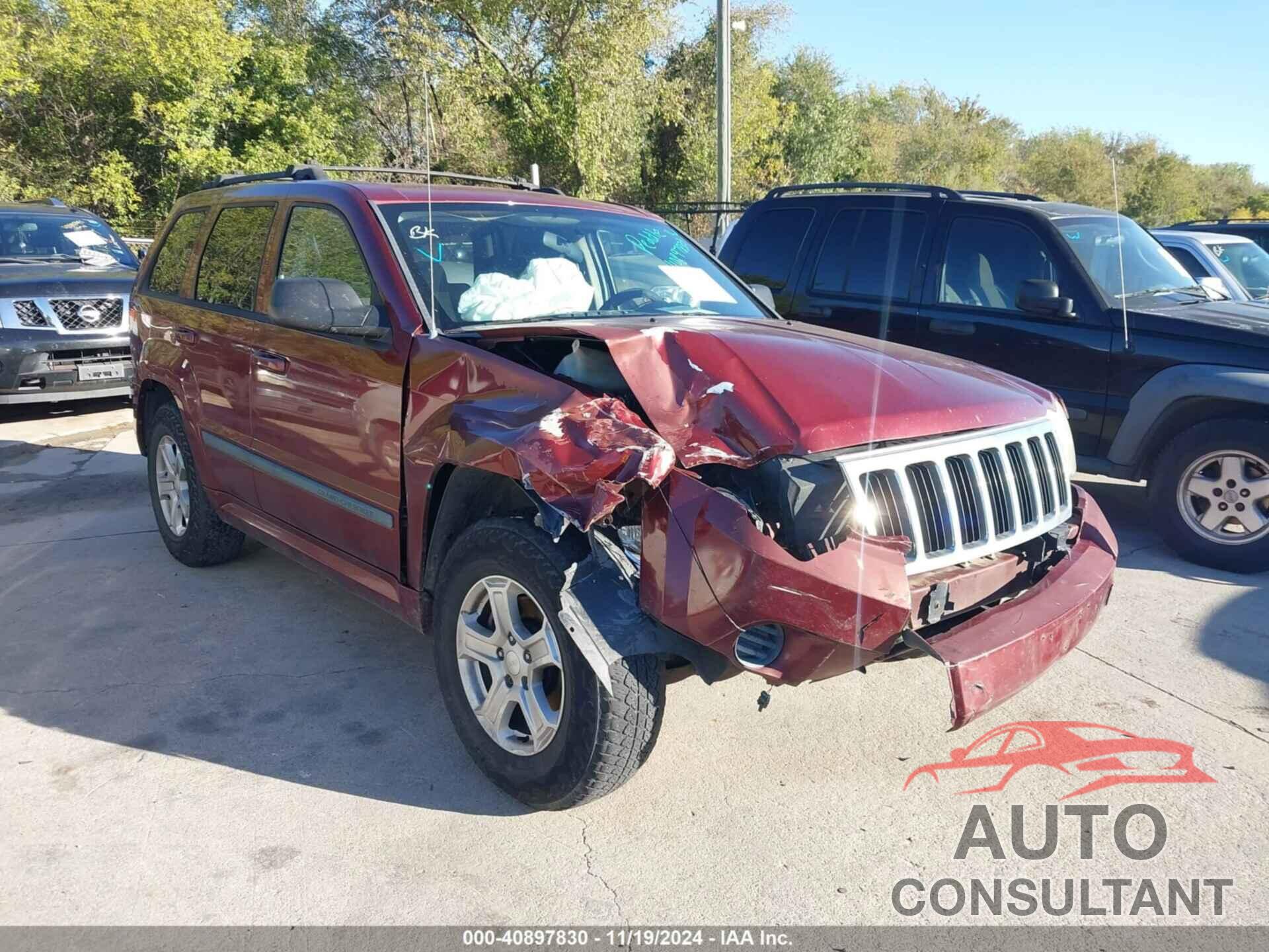 JEEP GRAND CHEROKEE 2009 - 1J8GS48K59C516333
