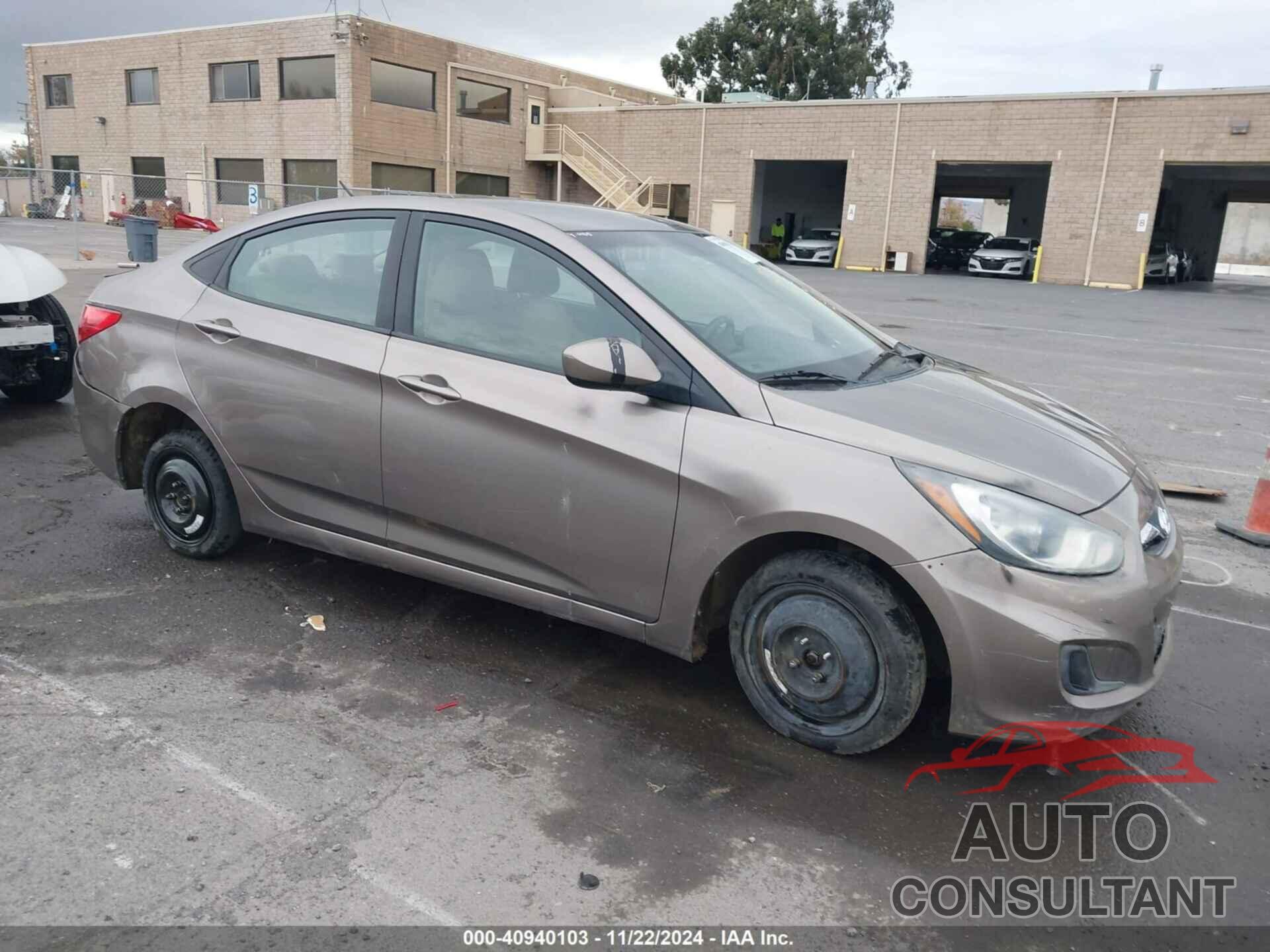 HYUNDAI ACCENT 2013 - KMHCT4AE5DU538385