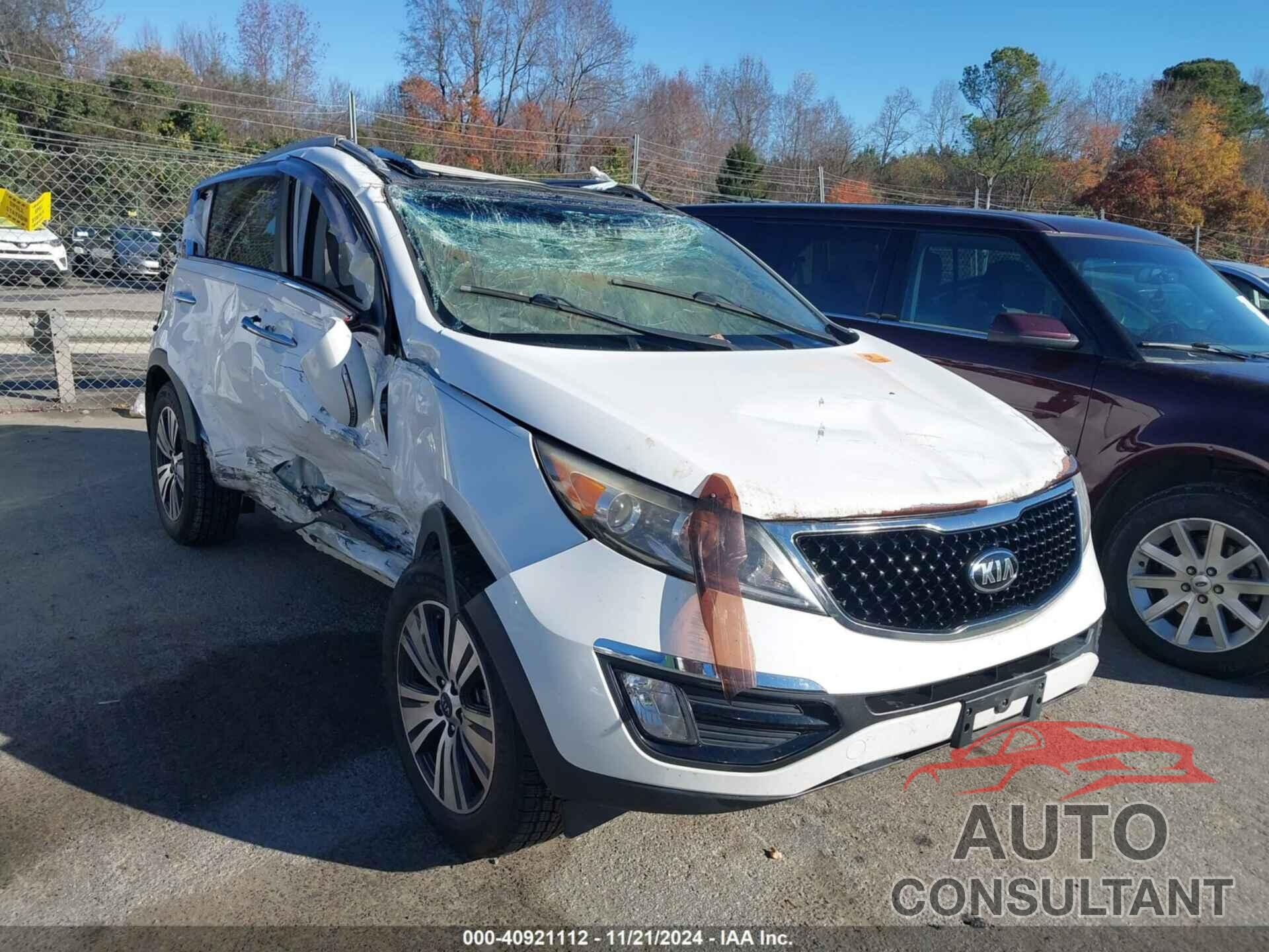 KIA SPORTAGE 2016 - KNDPC3AC4G7836668