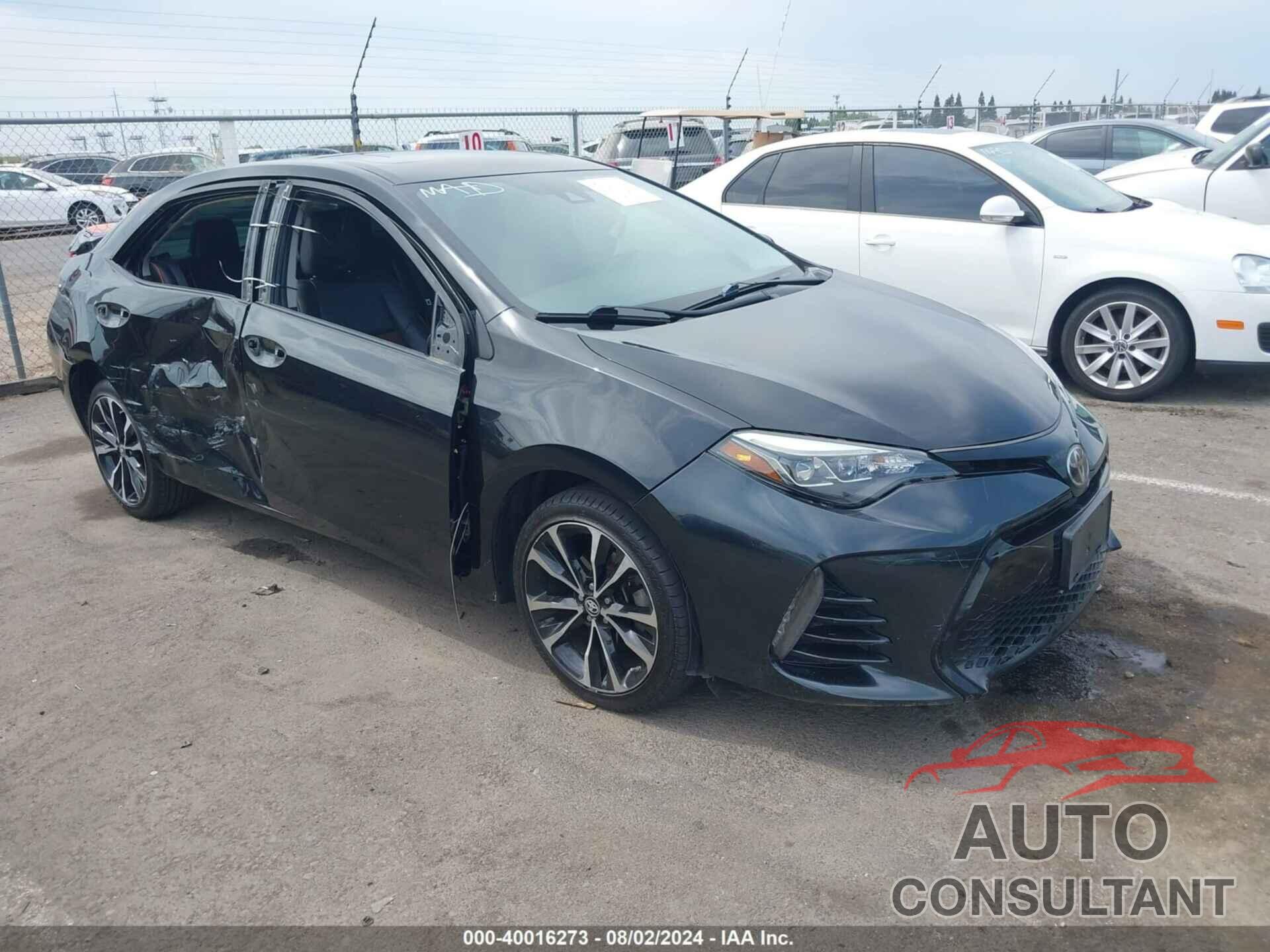 TOYOTA COROLLA 2017 - 2T1BURHEXHC756776