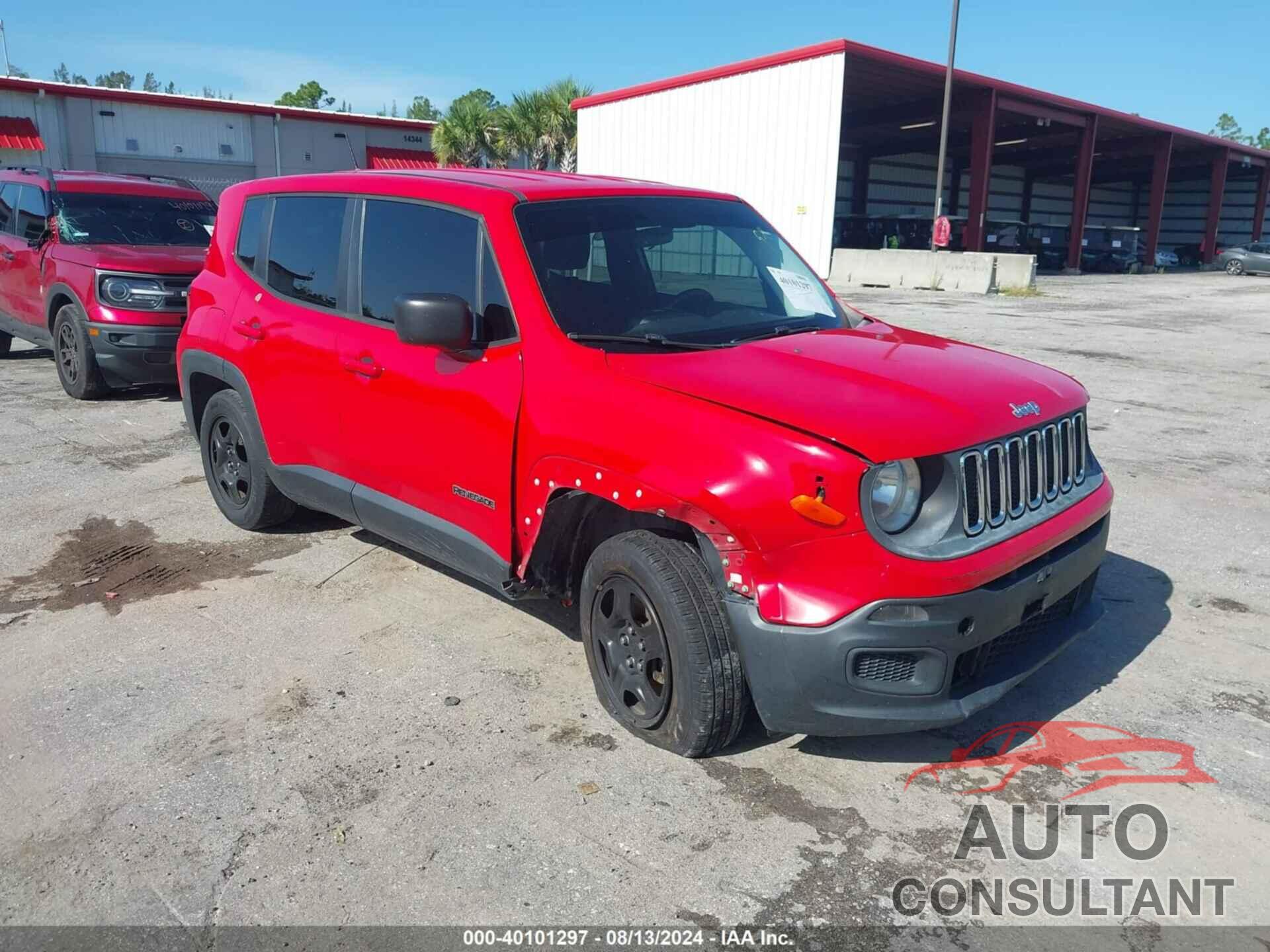 JEEP RENEGADE 2016 - ZACCJAAT5GPD35879