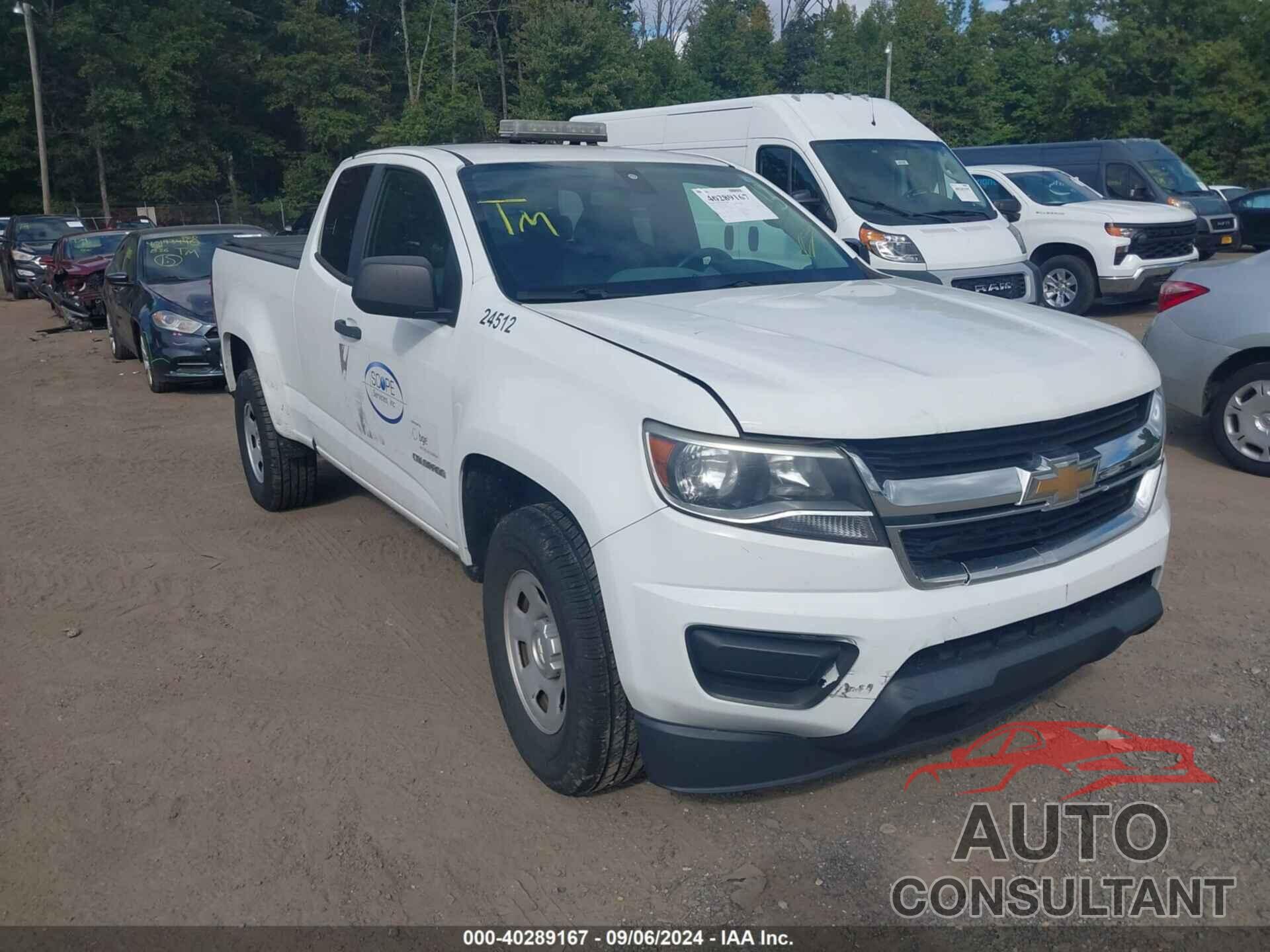 CHEVROLET COLORADO 2016 - 1GCHSBEA7G1224512