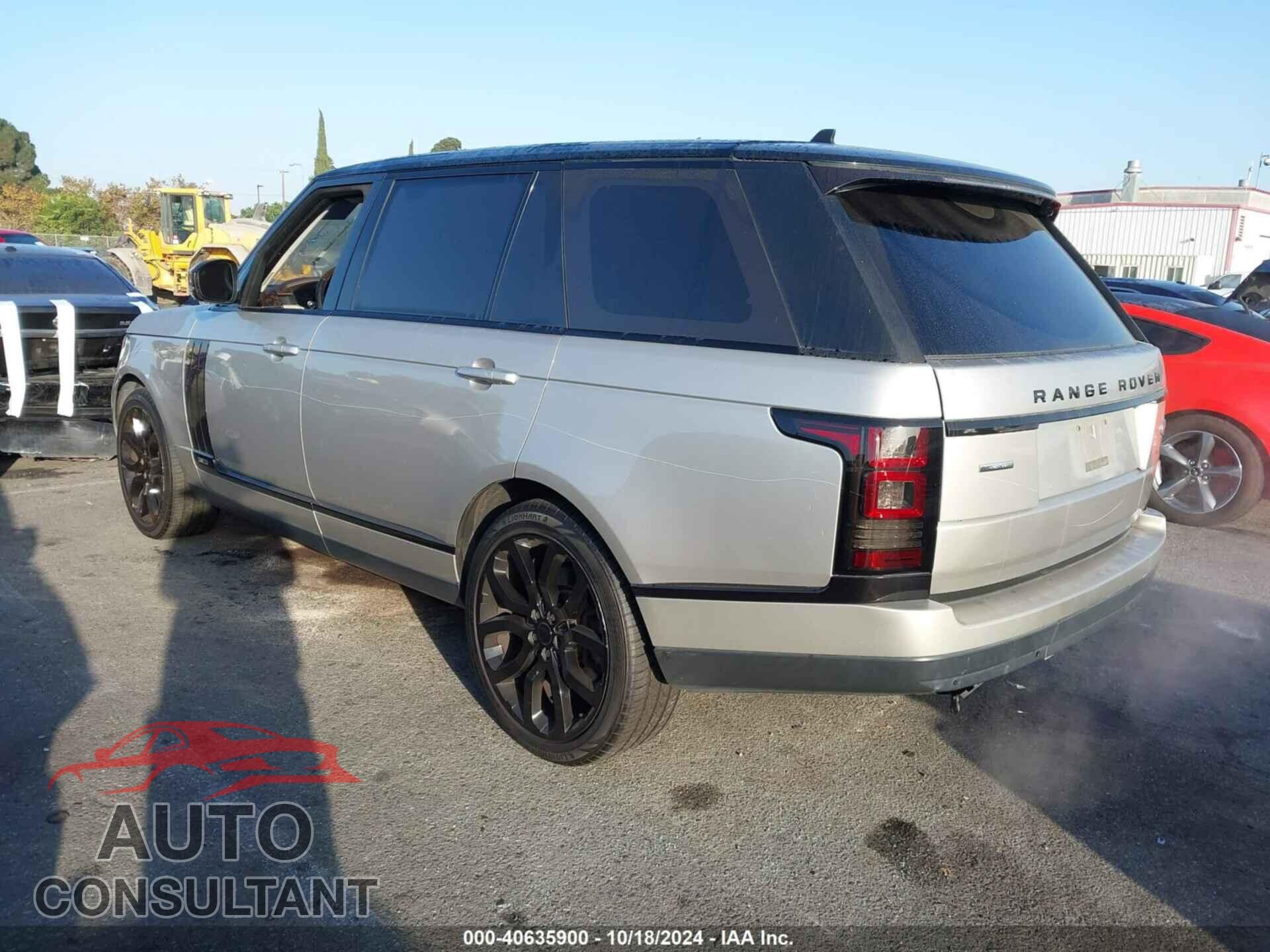 LAND ROVER RANGE ROVER 2015 - SALGS3TF5FA218358