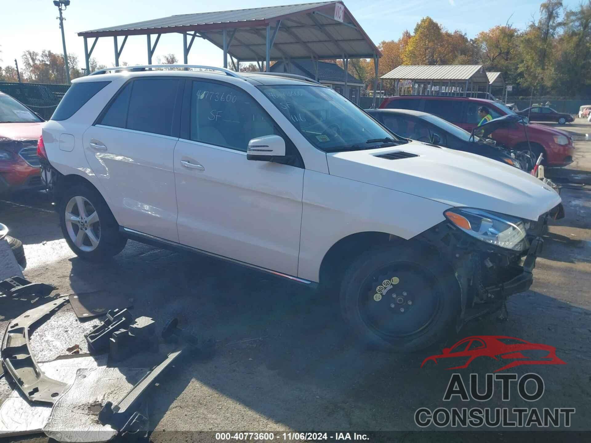 MERCEDES-BENZ GLE 350 2018 - 4JGDA5HB2JB054516