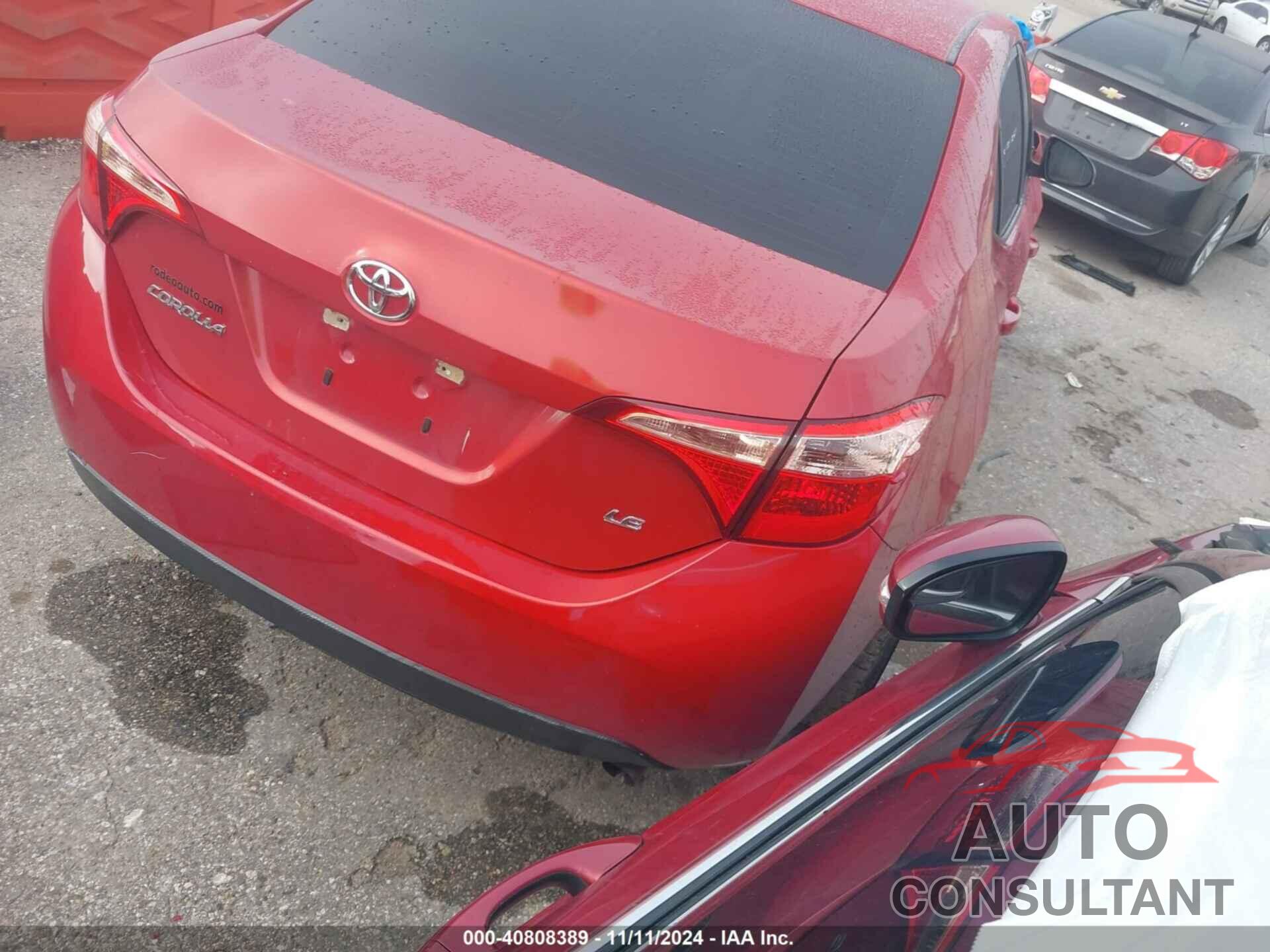 TOYOTA COROLLA 2019 - 5YFBURHE6KP896802