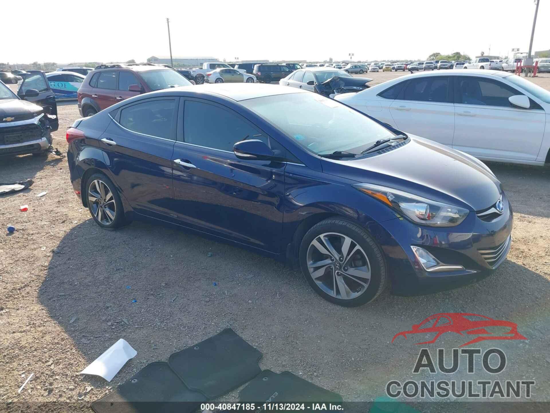 HYUNDAI ELANTRA 2014 - 5NPDH4AE3EH529268