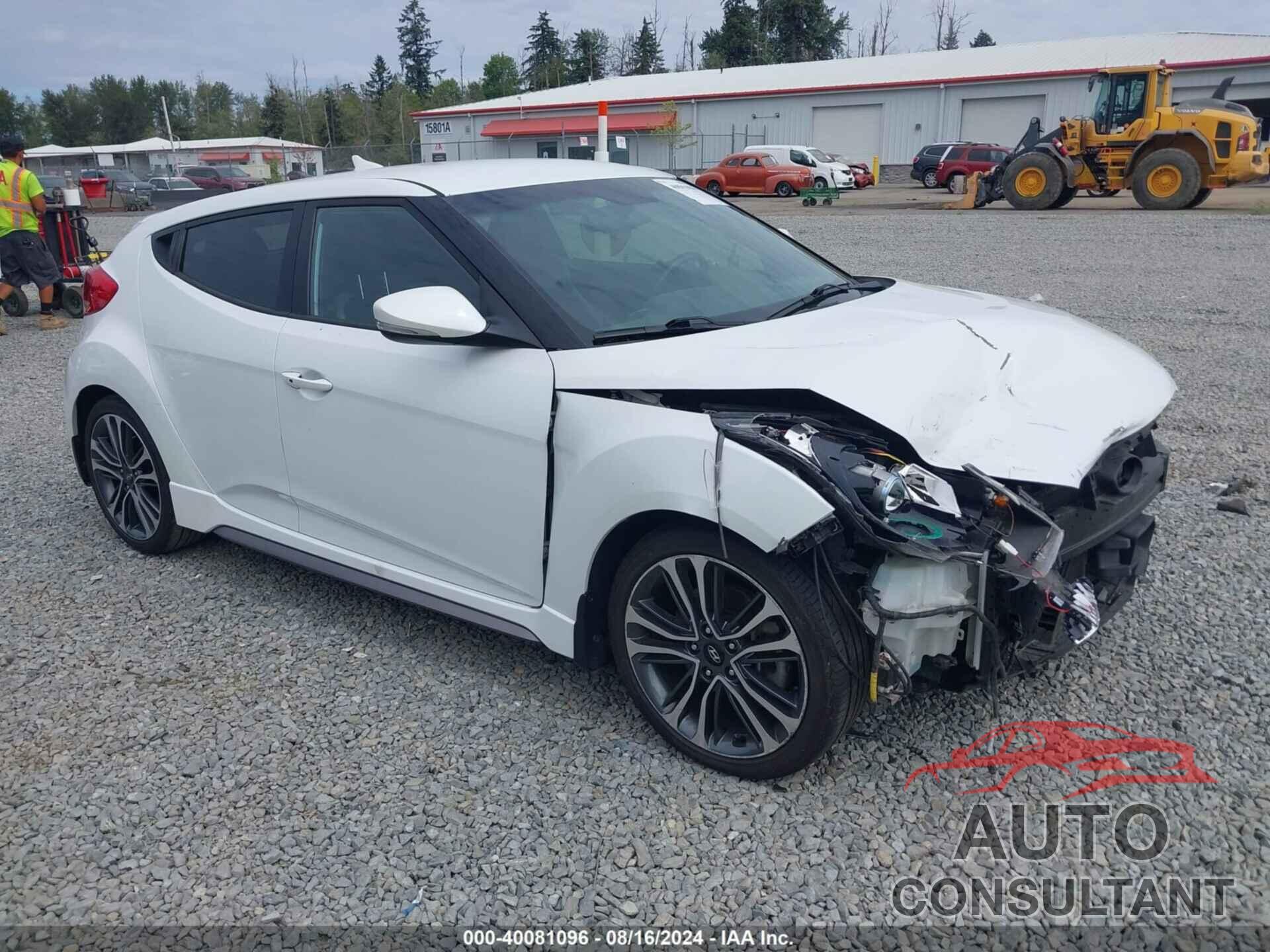 HYUNDAI VELOSTER 2016 - KMHTC6AE6GU251542