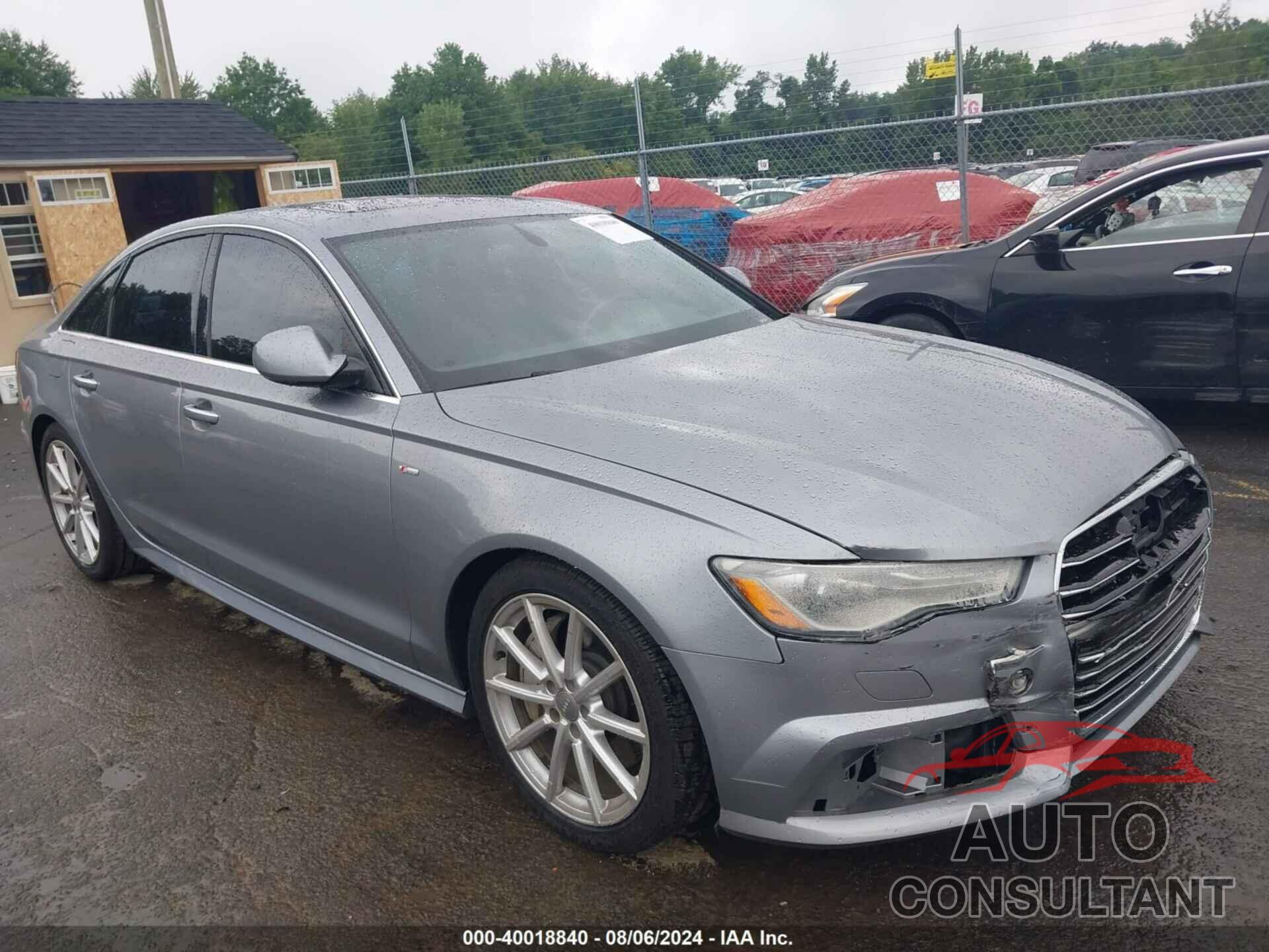 AUDI A6 2017 - WAUF8AFC4HN038398