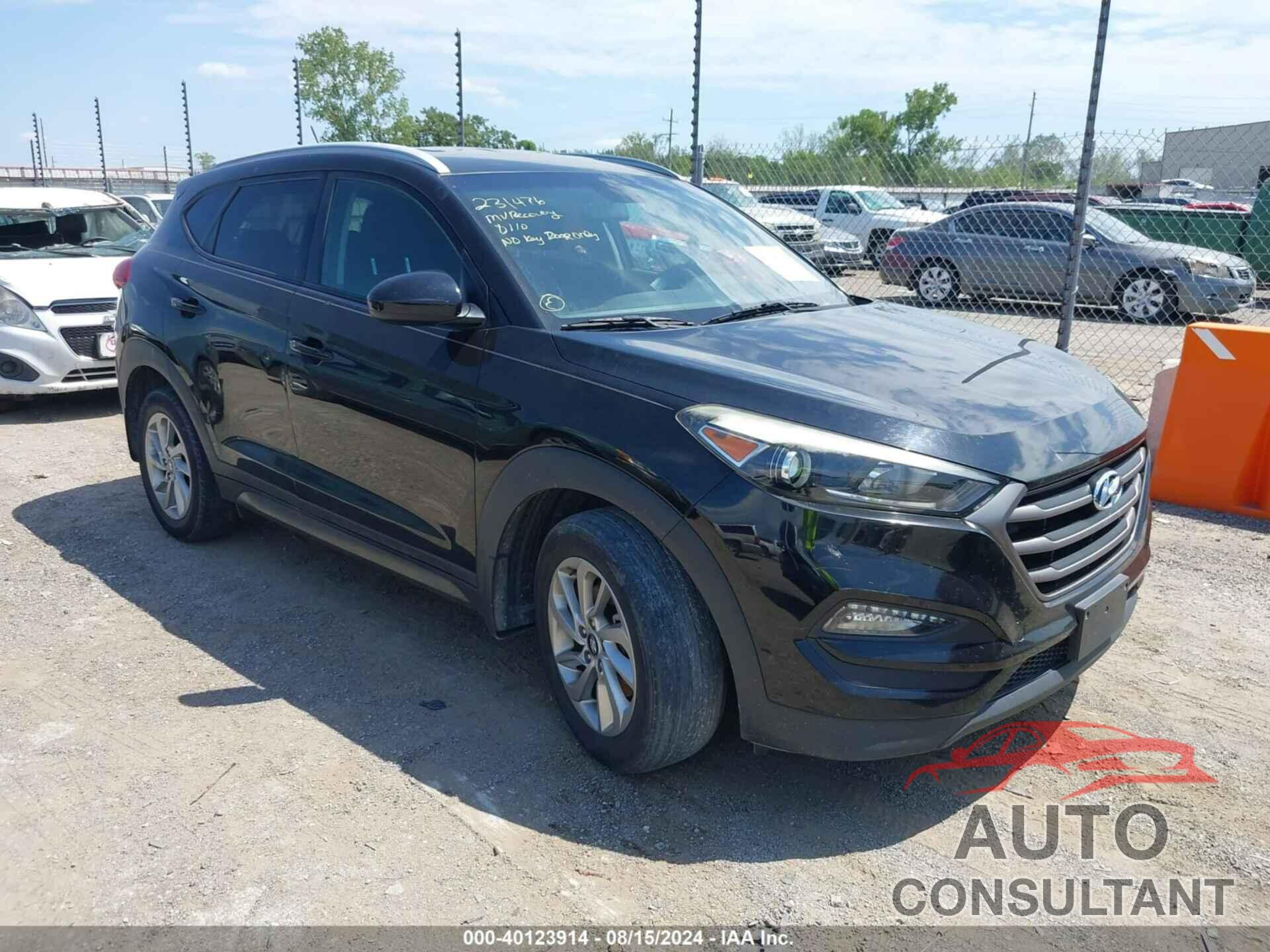 HYUNDAI TUCSON 2016 - KM8J33A40GU231476