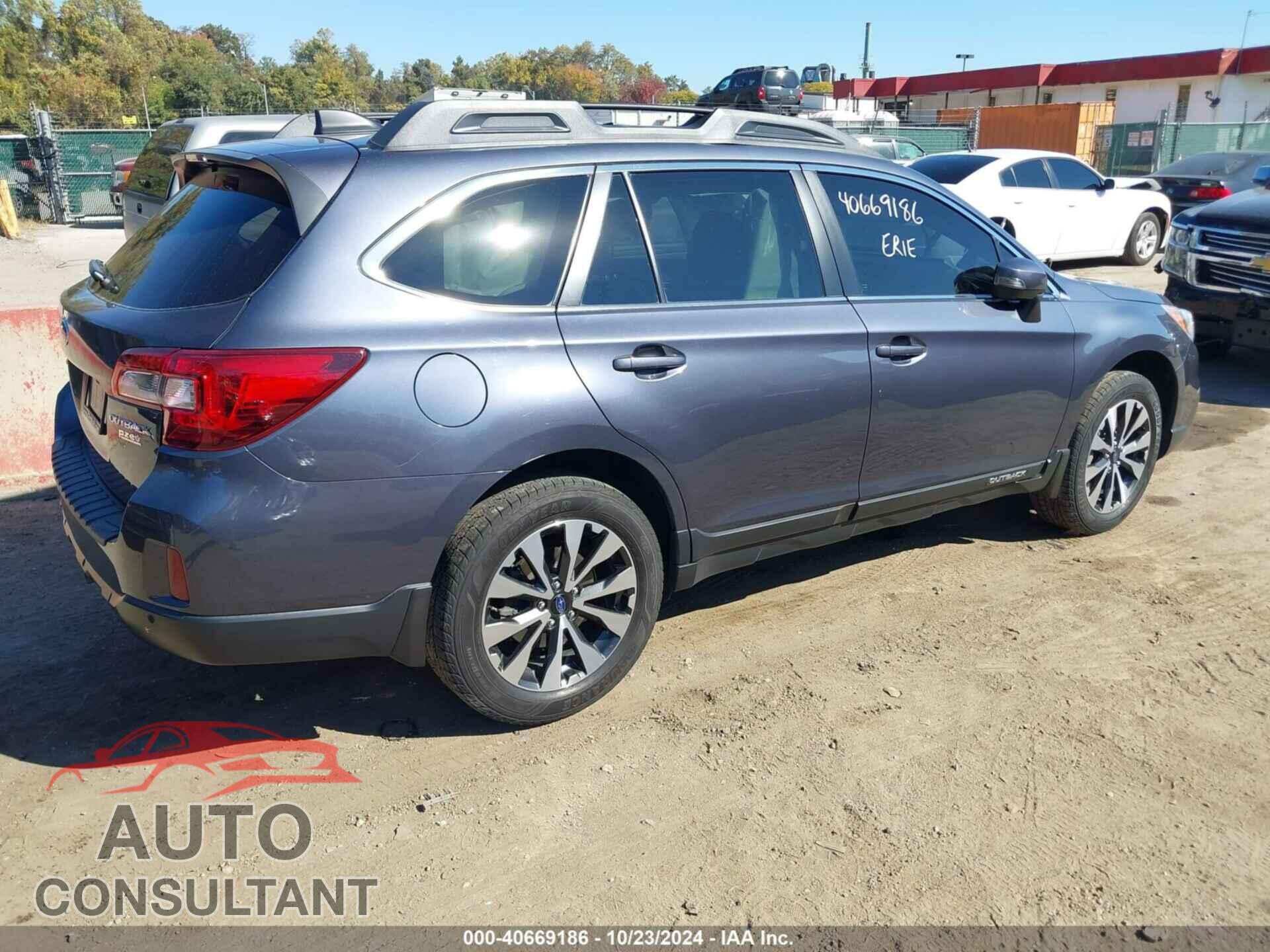 SUBARU OUTBACK 2017 - 4S4BSANC2H3277010