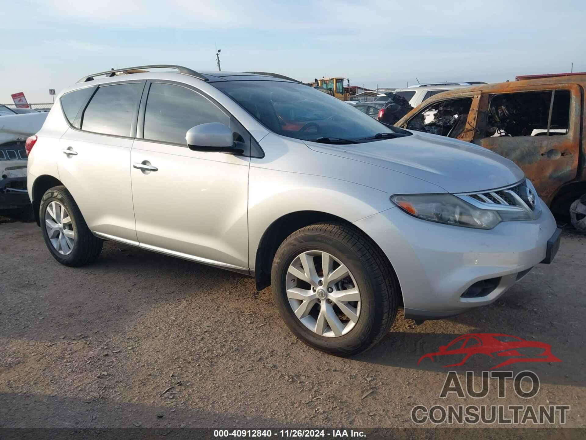 NISSAN MURANO 2014 - JN8AZ1MU9EW415212
