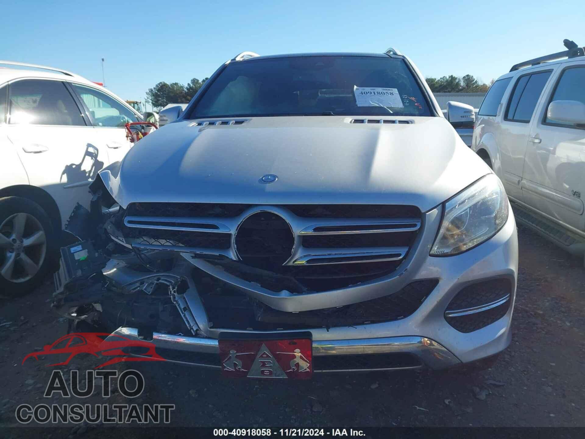 MERCEDES-BENZ GLE 350 2017 - 4JGDA5JB2HA903473