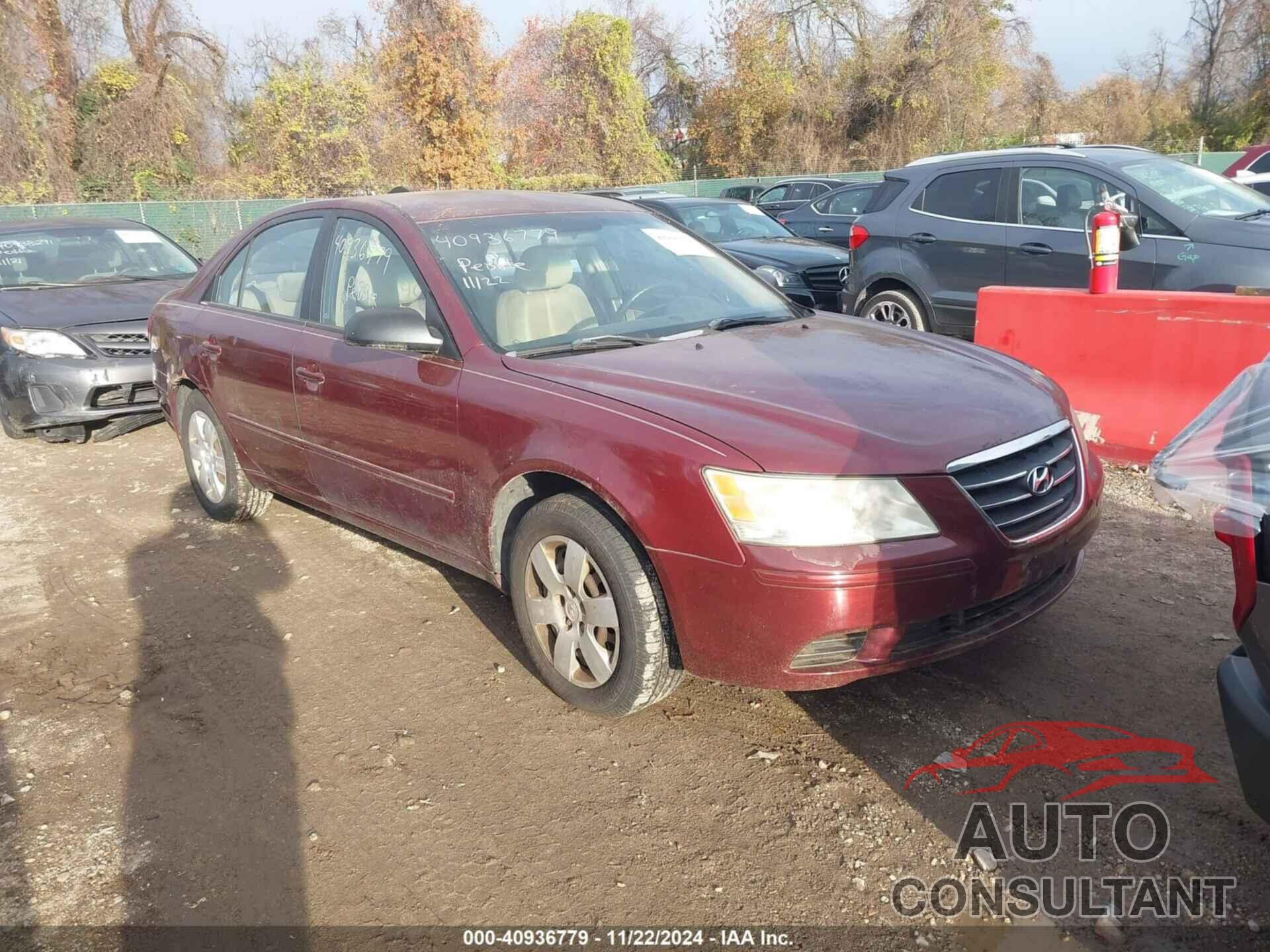 HYUNDAI SONATA 2009 - 5NPET46C99H511986