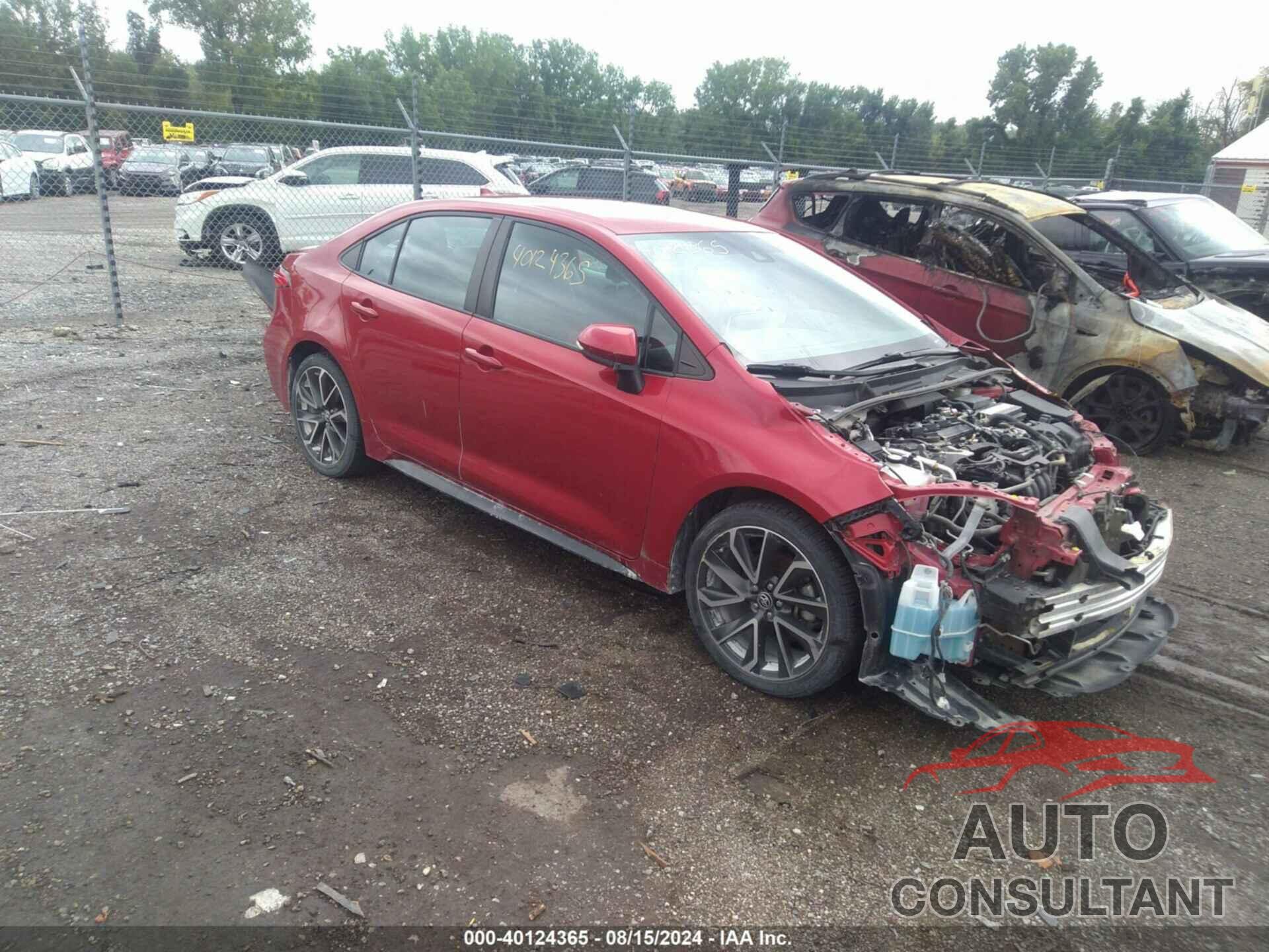 TOYOTA COROLLA 2020 - 5YFS4RCE4LP024434