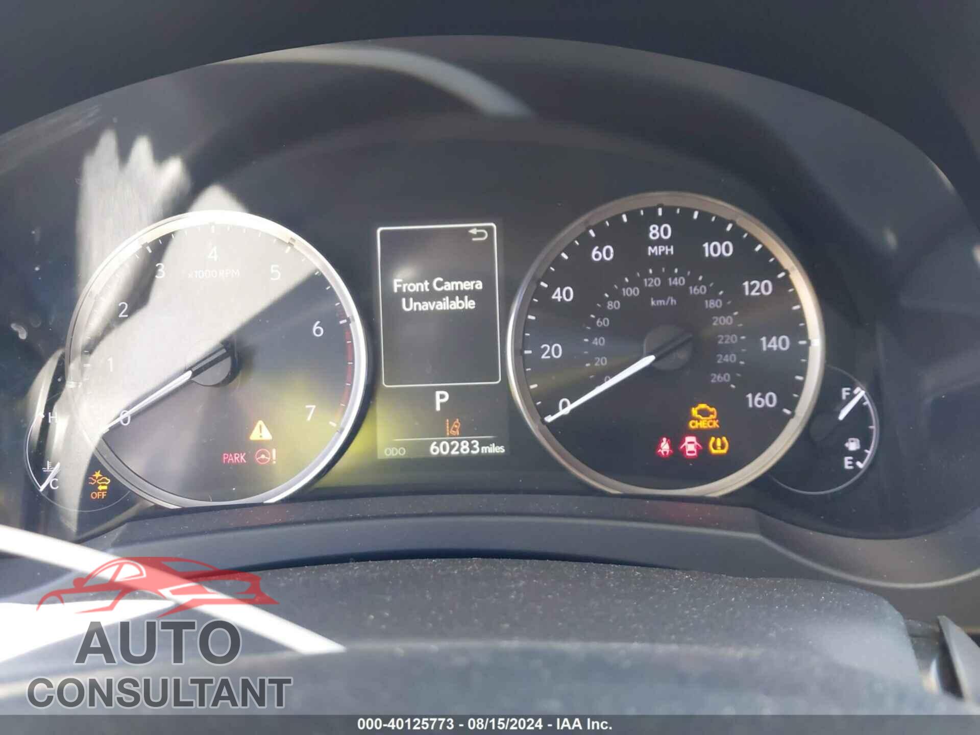 LEXUS IS 300 2020 - JTHAA1D28L5105541