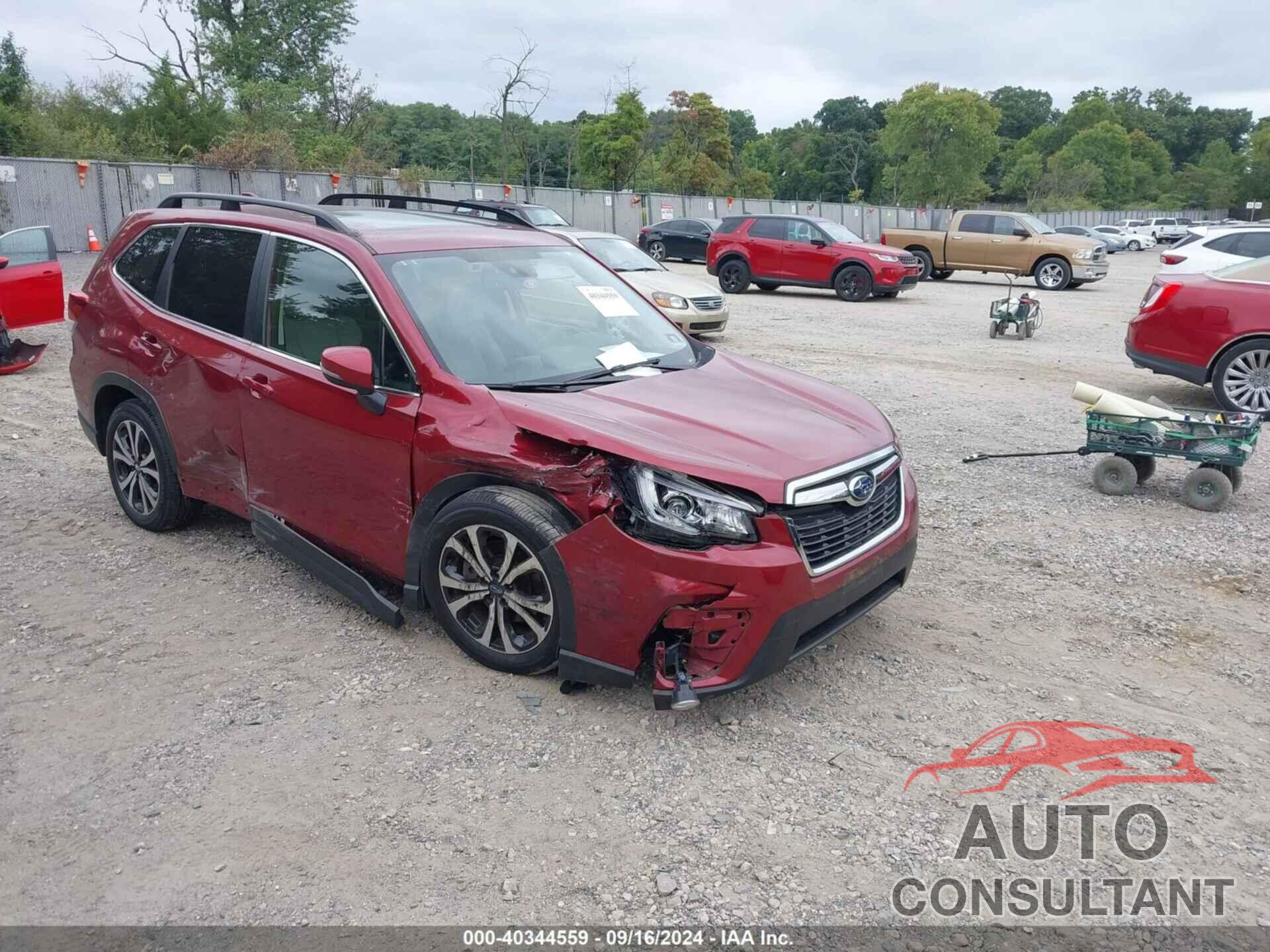 SUBARU FORESTER 2019 - JF2SKAUC9KH457991