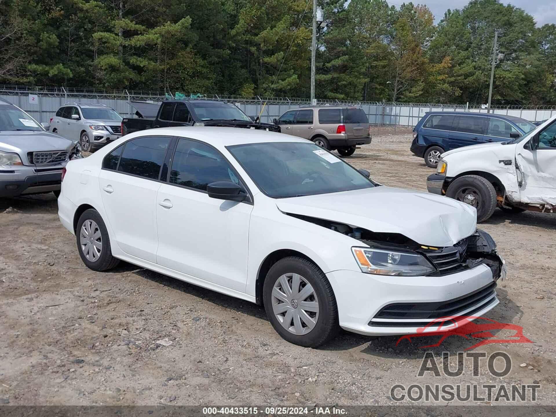 VOLKSWAGEN JETTA 2016 - 3VW267AJ2GM289250