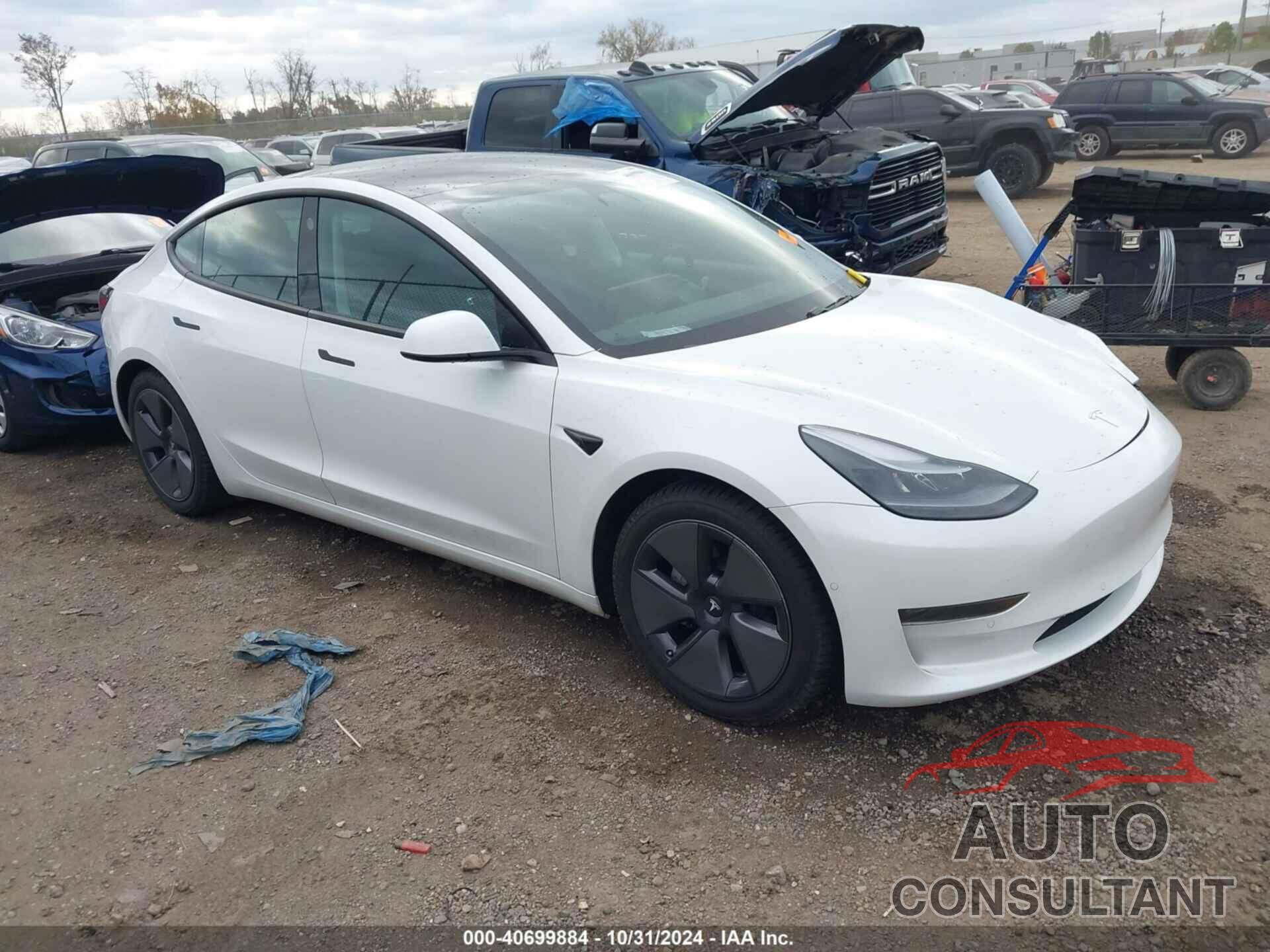 TESLA MODEL 3 2021 - 5YJ3E1EA4MF015856