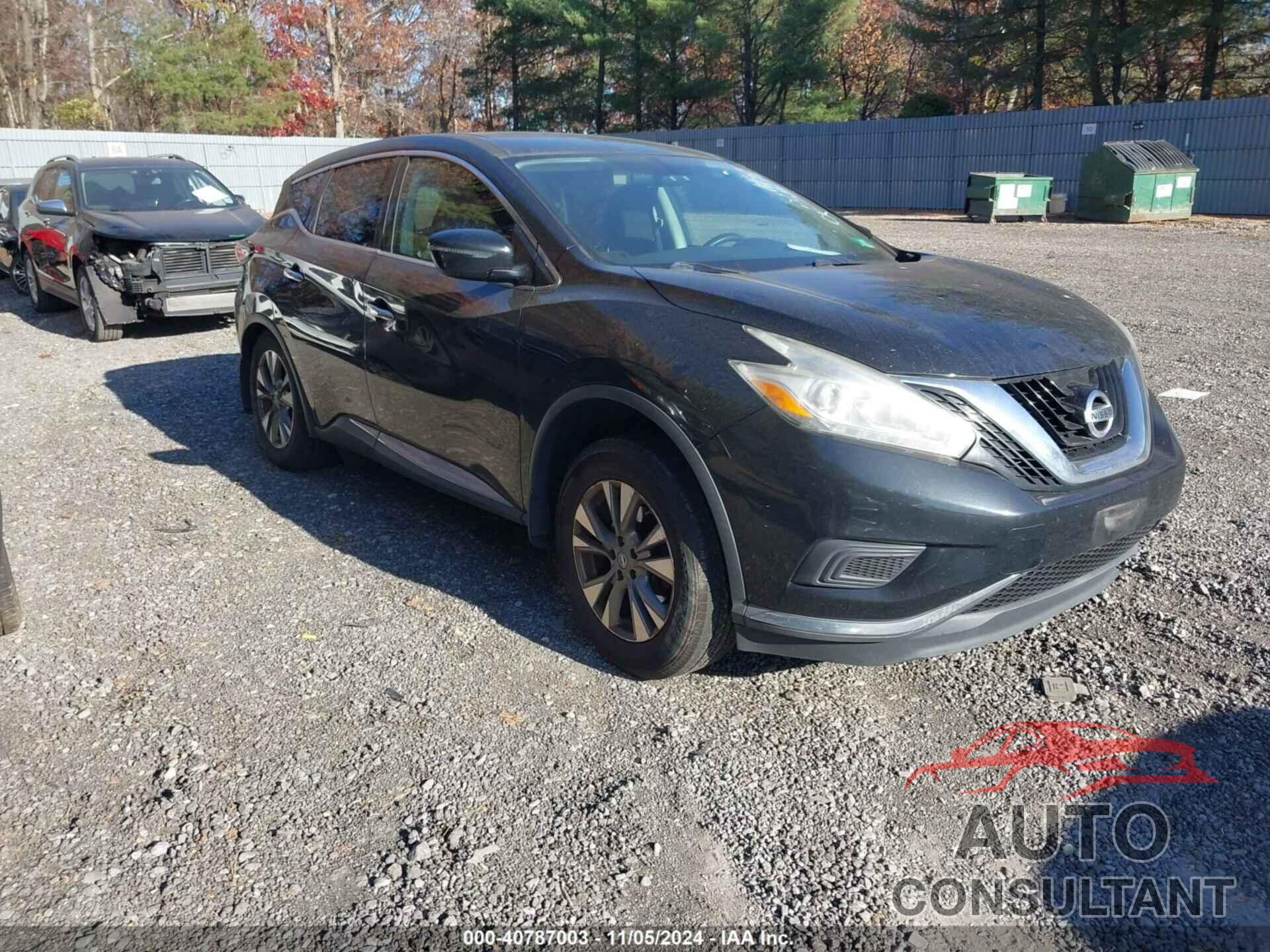 NISSAN MURANO 2016 - 5N1AZ2MG0GN109788