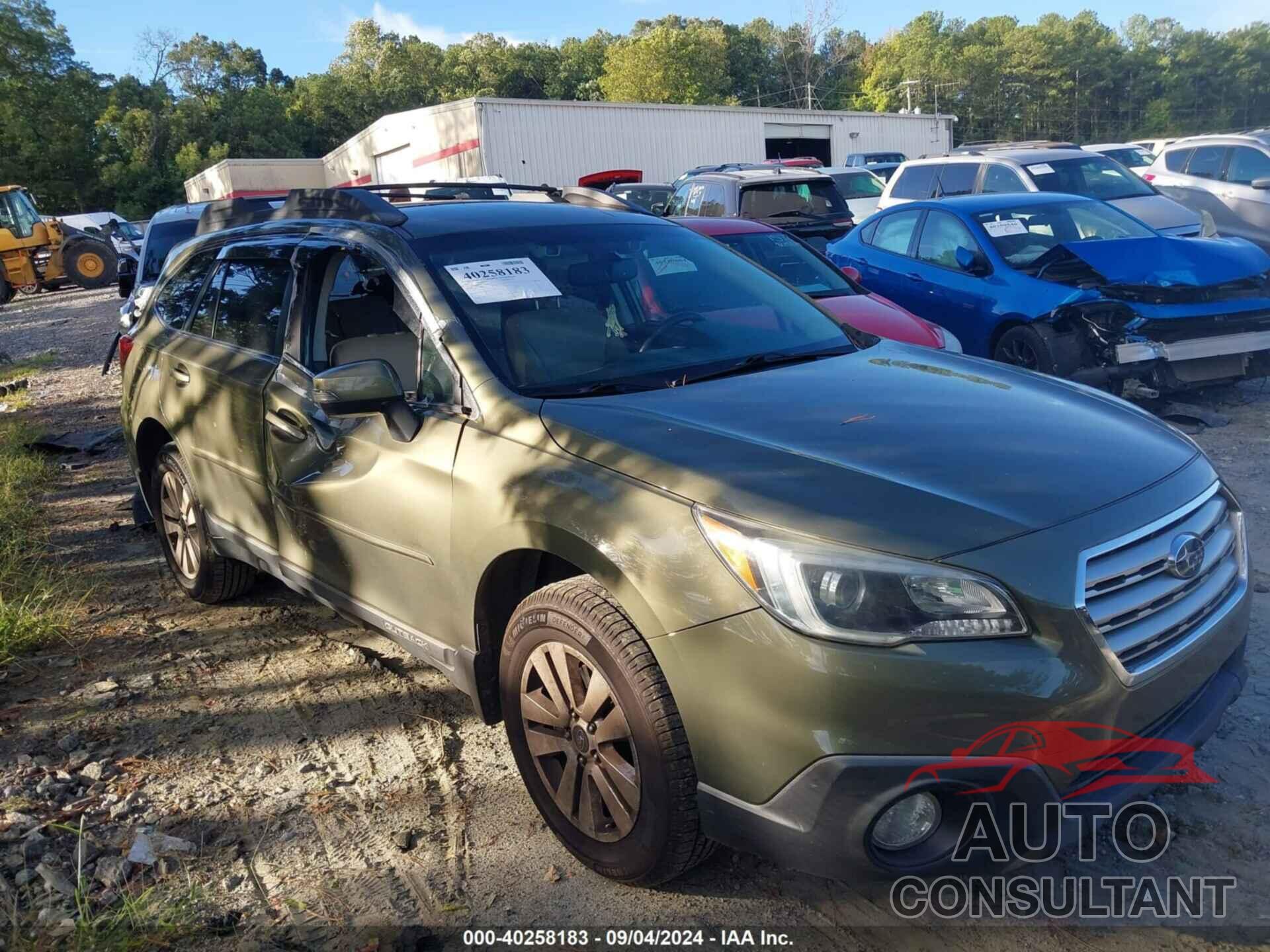 SUBARU OUTBACK 2015 - 4S4BSBFC6F3281305