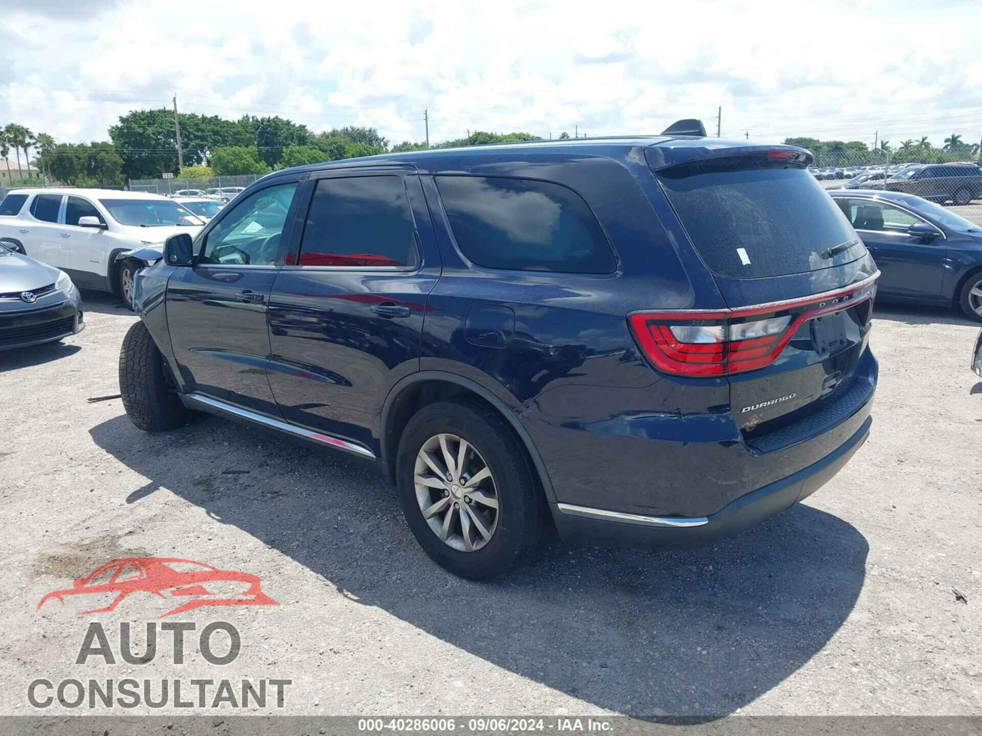 DODGE DURANGO 2017 - 1C4RDHAG8HC790910