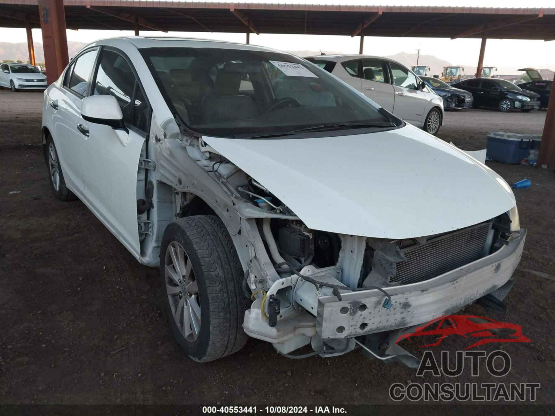 HONDA CIVIC 2012 - 2HGFB2F90CH307921
