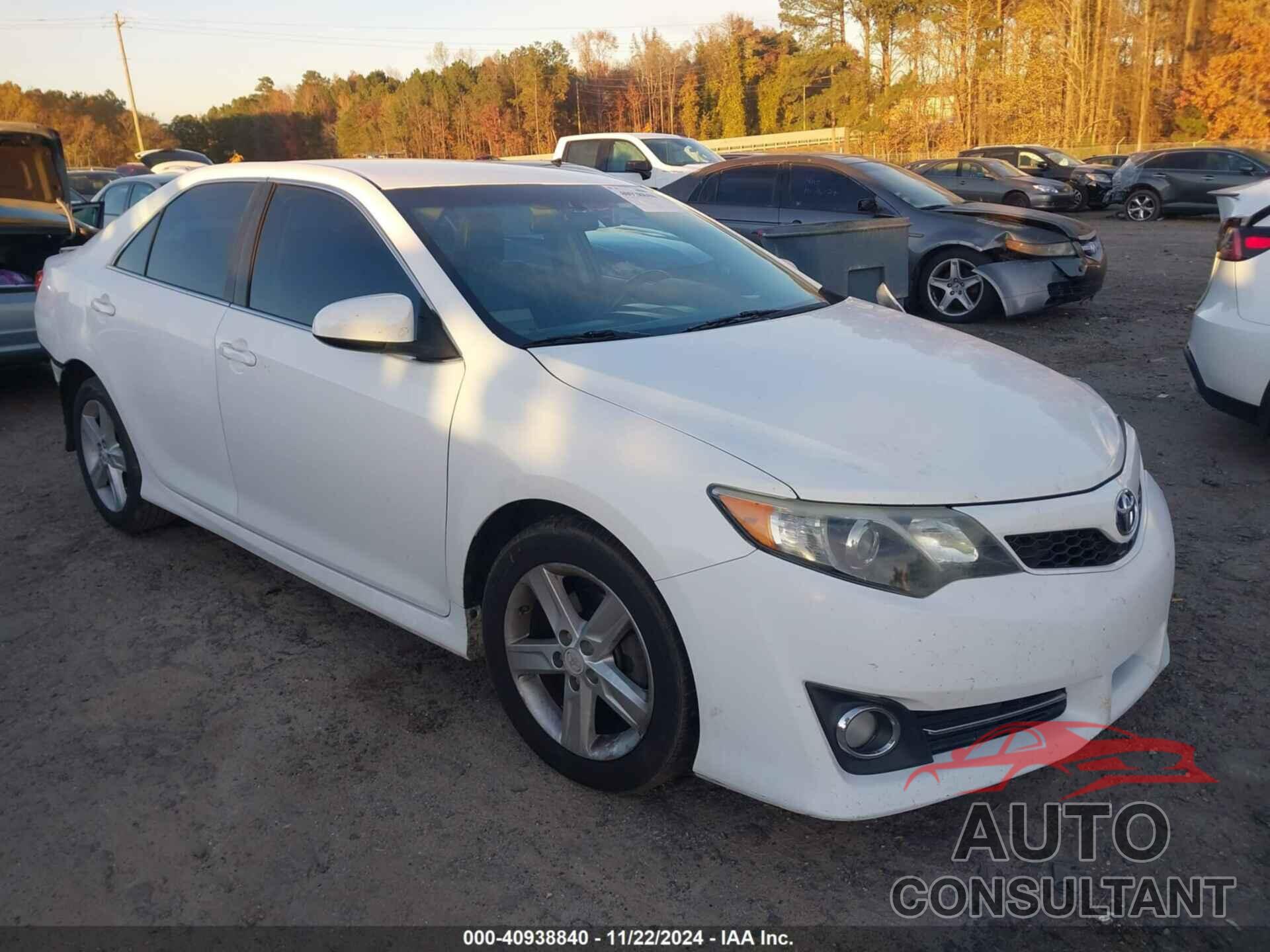 TOYOTA CAMRY 2012 - 4T1BF1FK9CU539151