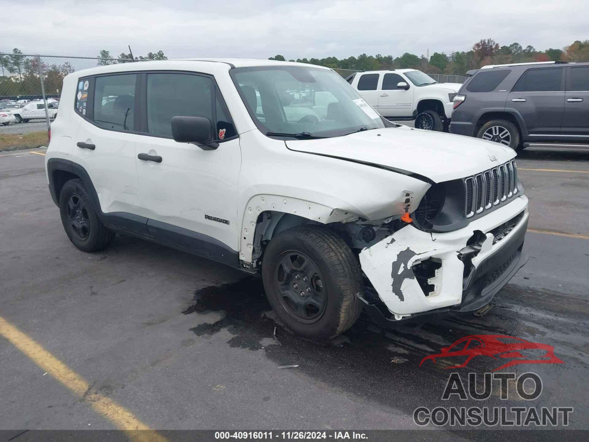JEEP RENEGADE 2019 - ZACNJAAB5KPK11861