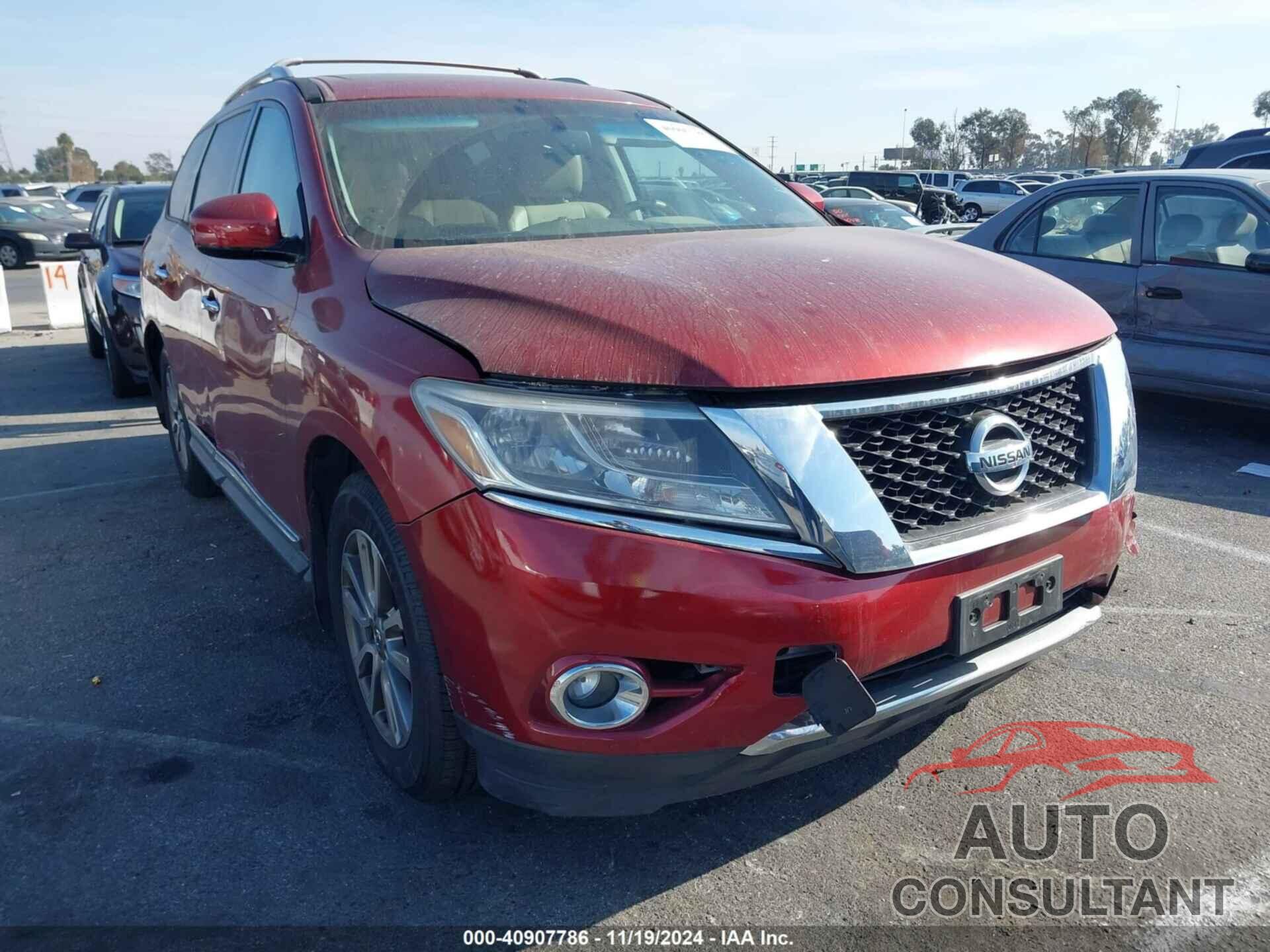 NISSAN PATHFINDER 2014 - 5N1AR2MN3EC682174