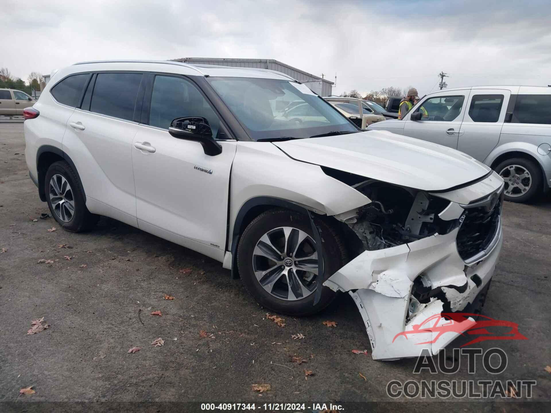 TOYOTA HIGHLANDER 2021 - 5TDGBRCH5MS528005