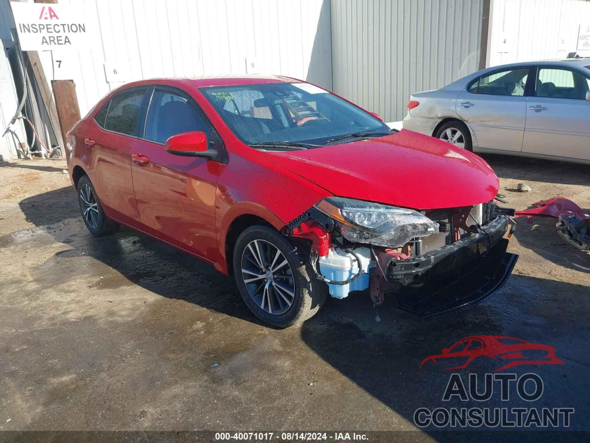 TOYOTA COROLLA 2017 - 5YFBURHE0HP666570