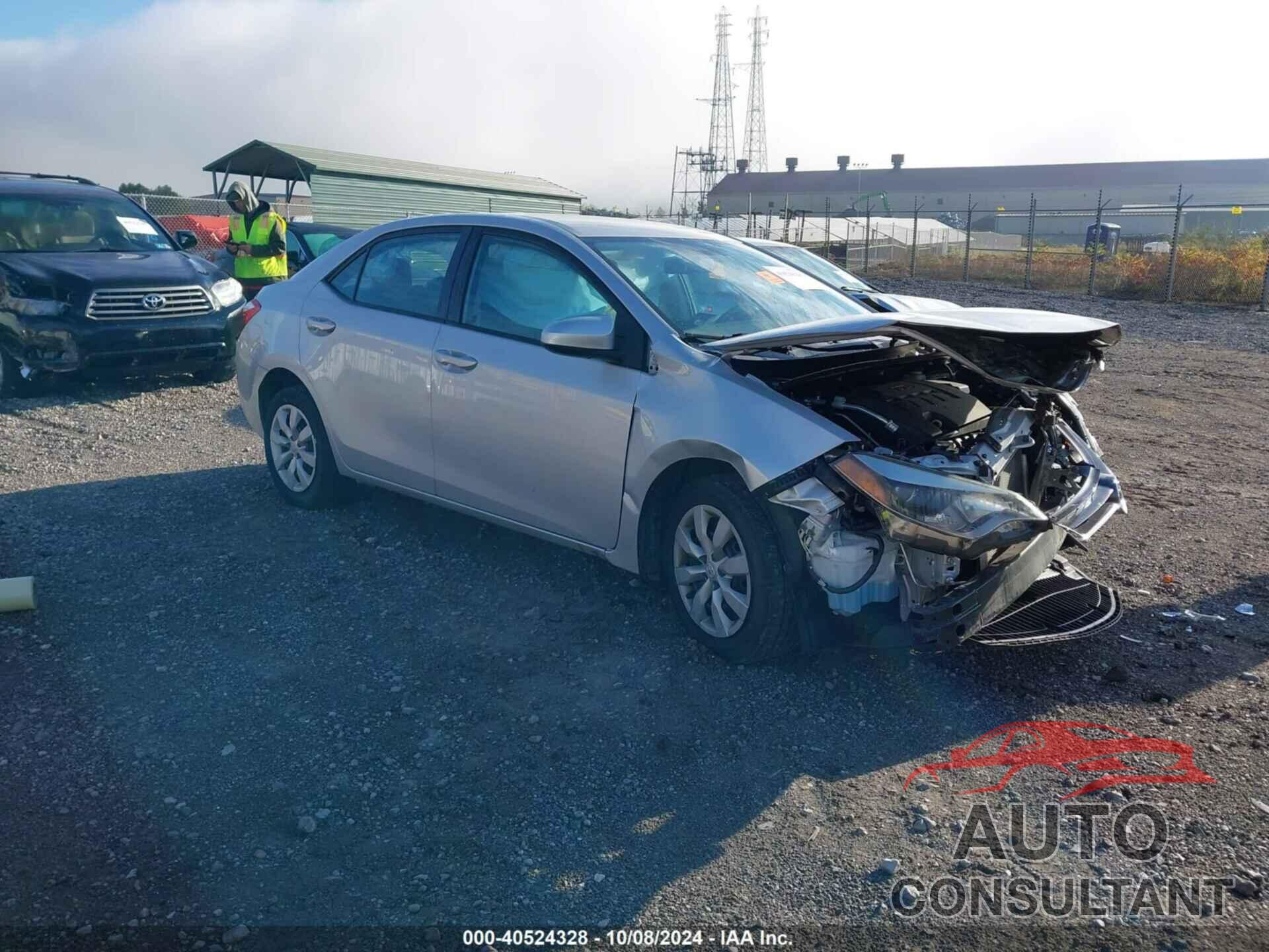 TOYOTA COROLLA 2016 - 2T1BURHEXGC600459