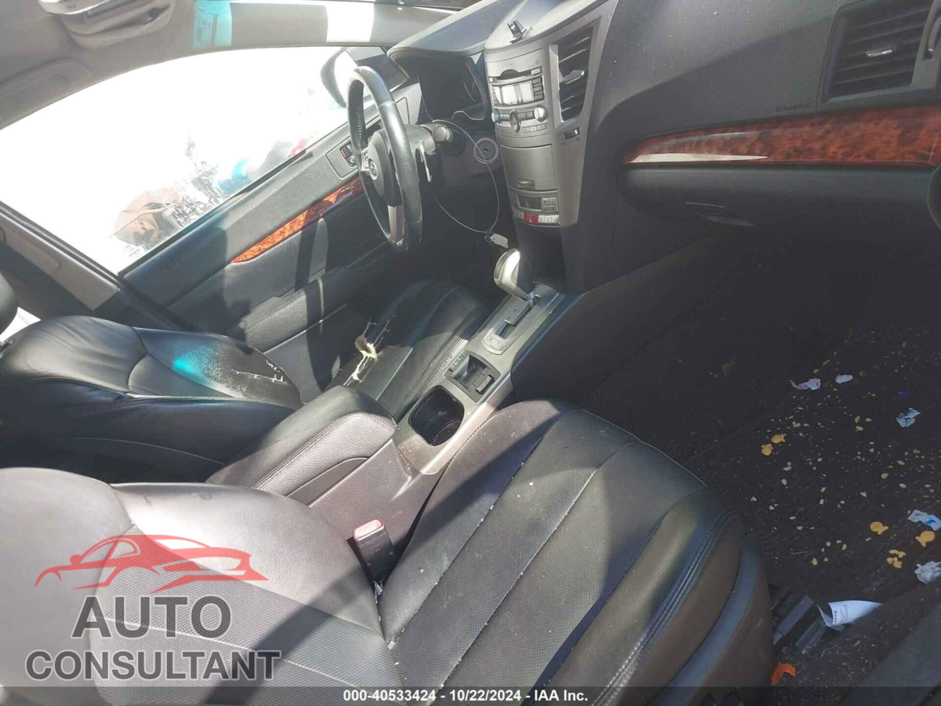 SUBARU OUTBACK 2011 - 4S4BRBJC3B3358970