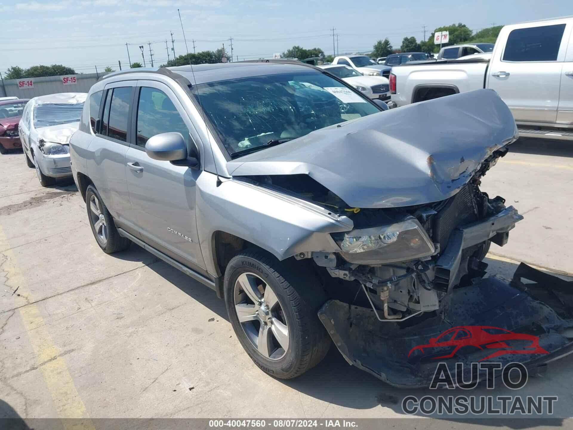 JEEP COMPASS 2017 - 1C4NJDEB2HD169784