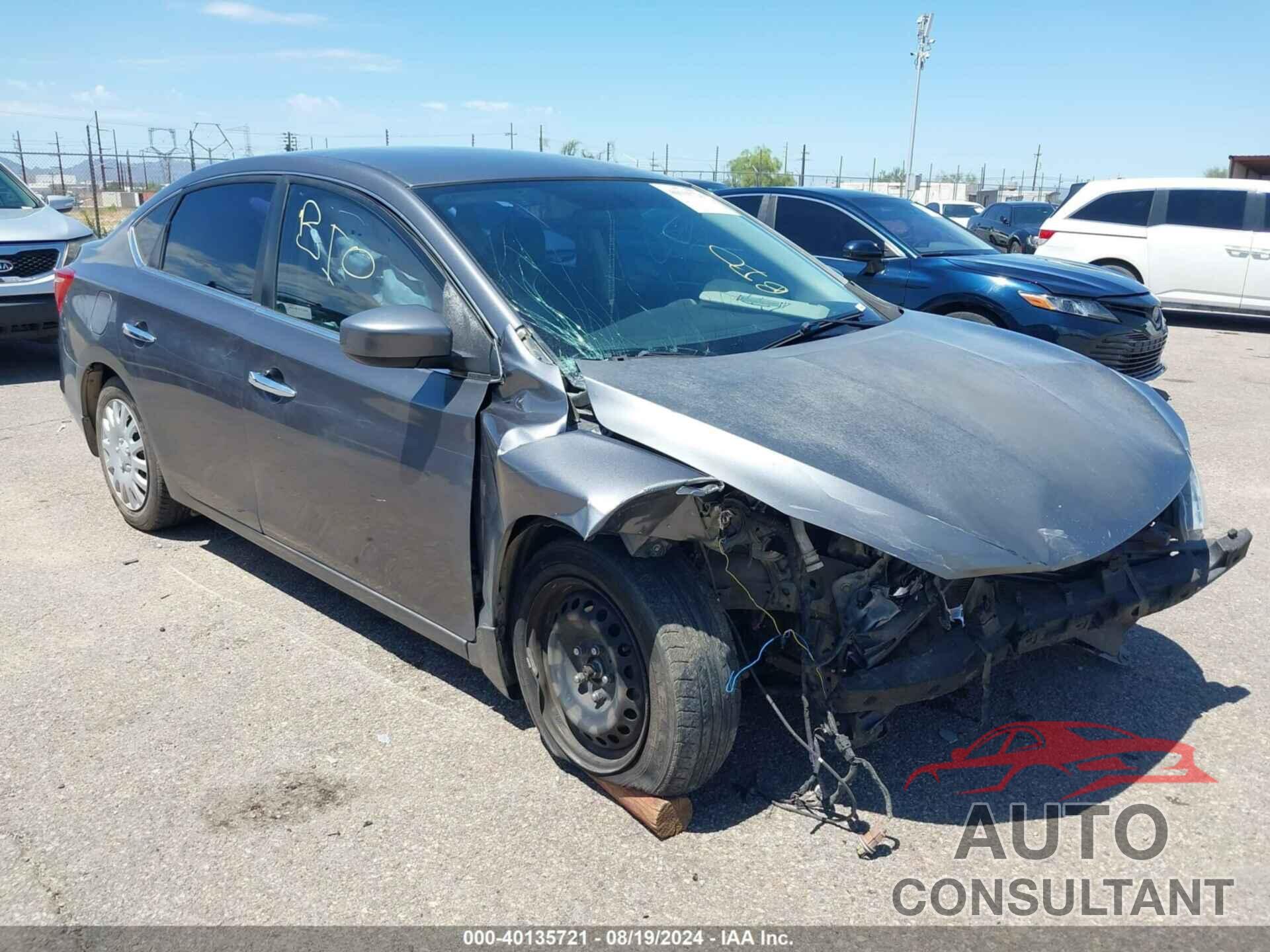 NISSAN SENTRA 2017 - 3N1AB7AP8HL724152