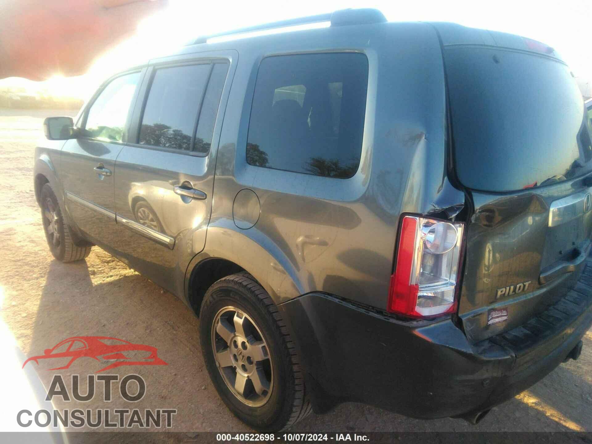 HONDA PILOT 2011 - 5FNYF4H90BB094848