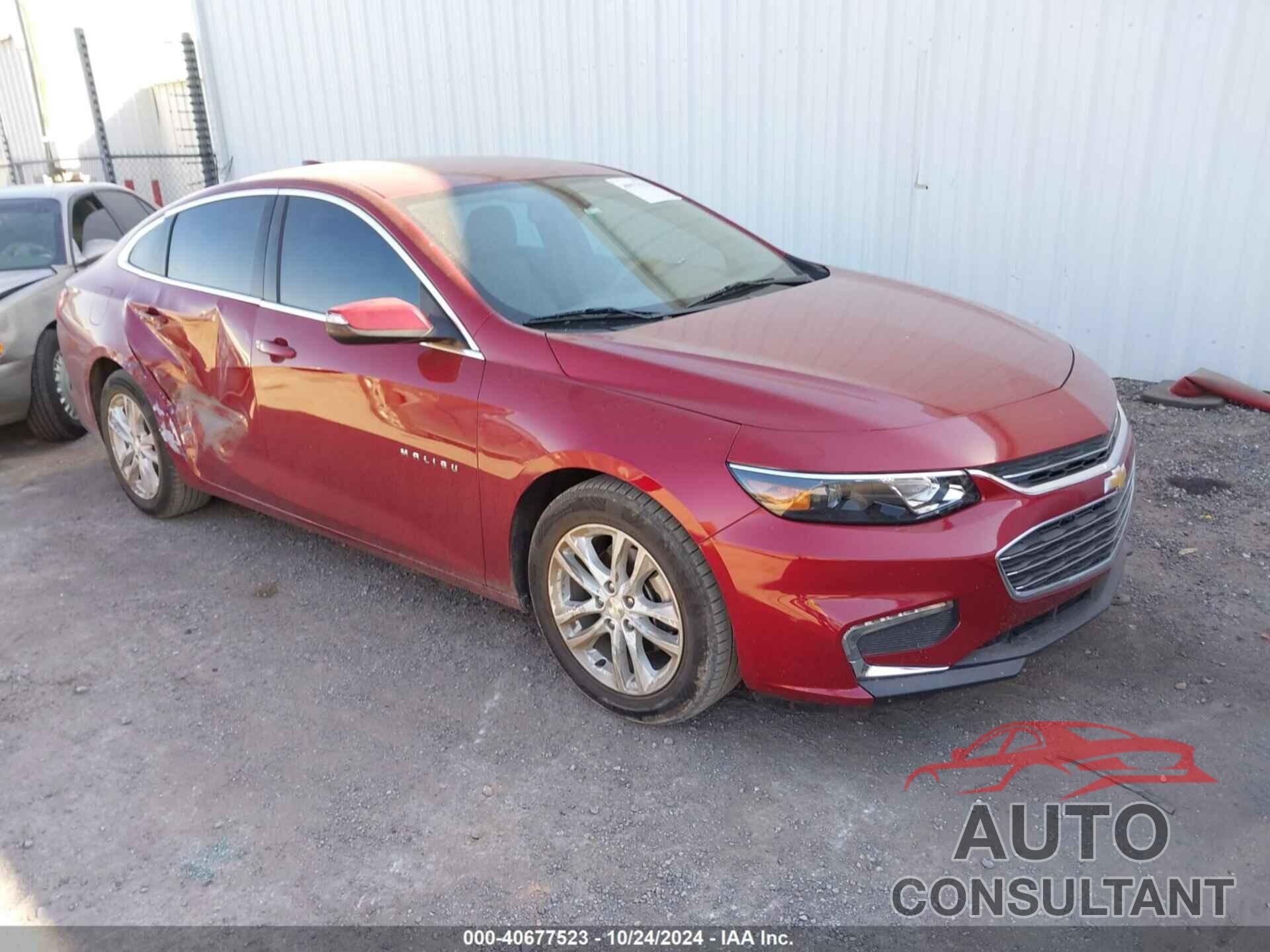 CHEVROLET MALIBU 2017 - 1G1ZE5STXHF188833