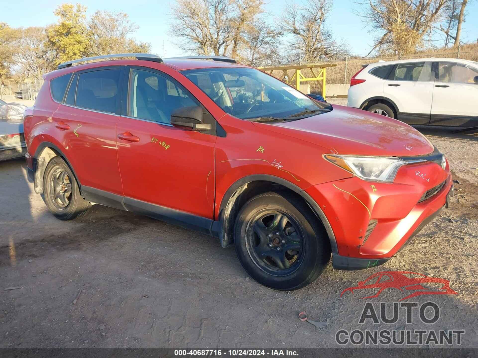 TOYOTA RAV4 2016 - 2T3BFREV0GW507745