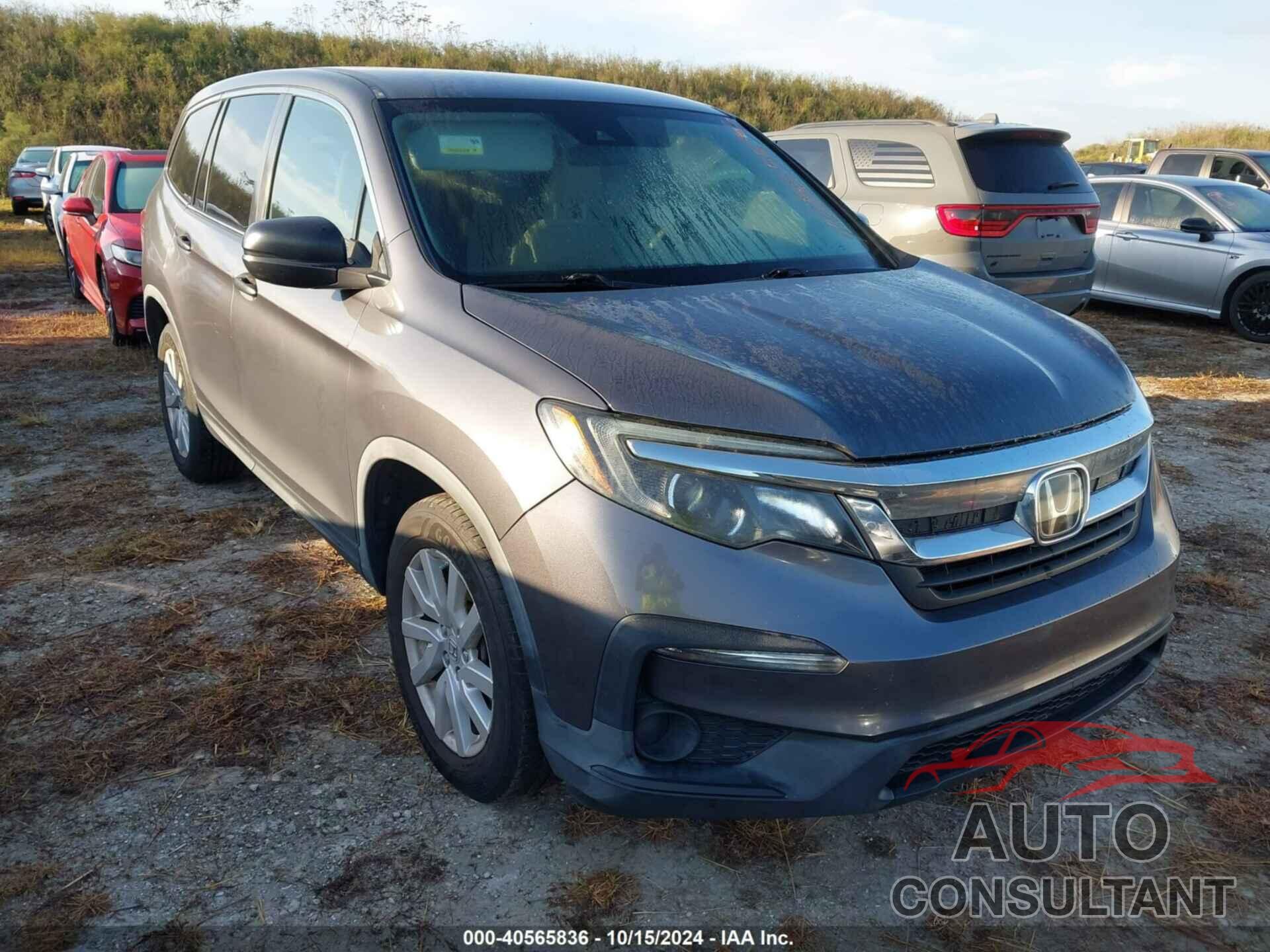 HONDA PILOT 2019 - 5FNYF5H14KB012376