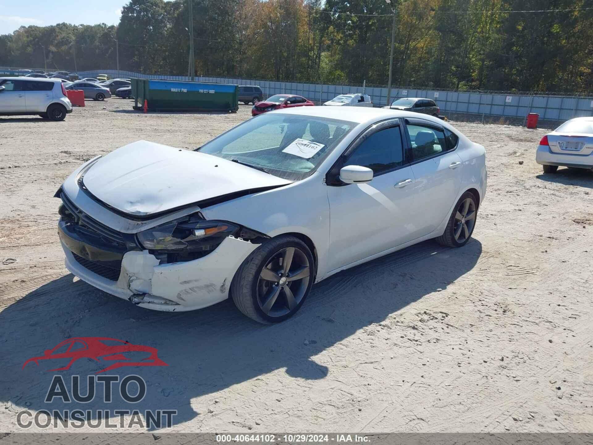 DODGE DART 2015 - 1C3CDFEB0FD228004