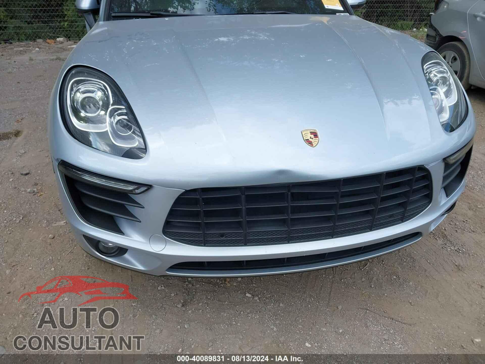 PORSCHE MACAN 2018 - WP1AA2A55JLB08331