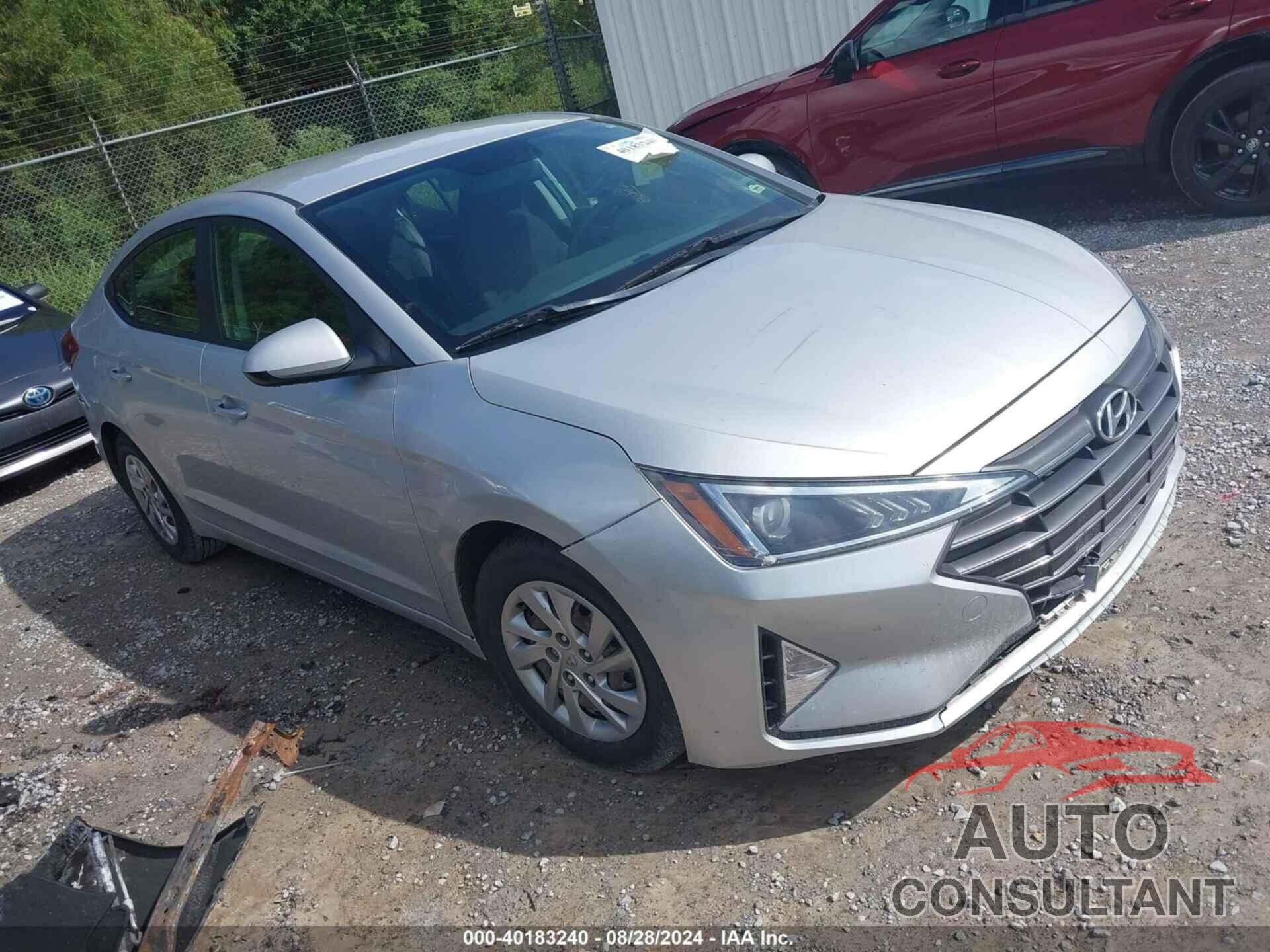 HYUNDAI ELANTRA 2019 - KMHD74LF9KU865920